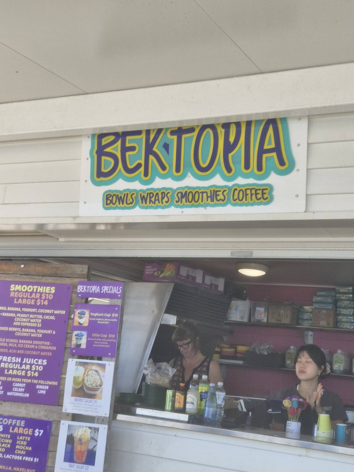 Bektopia меню