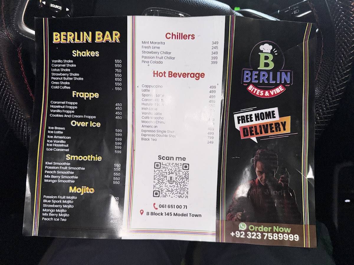 Berlin multan меню