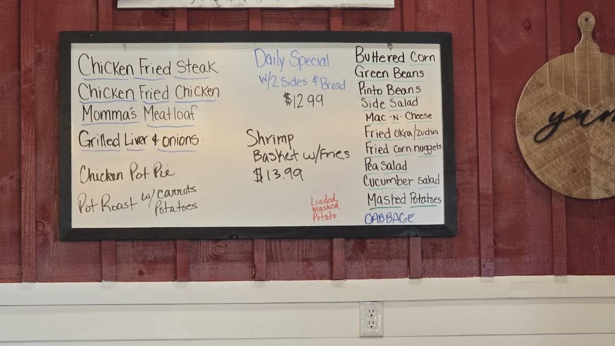 Blue Mound Cafe - Decatur меню