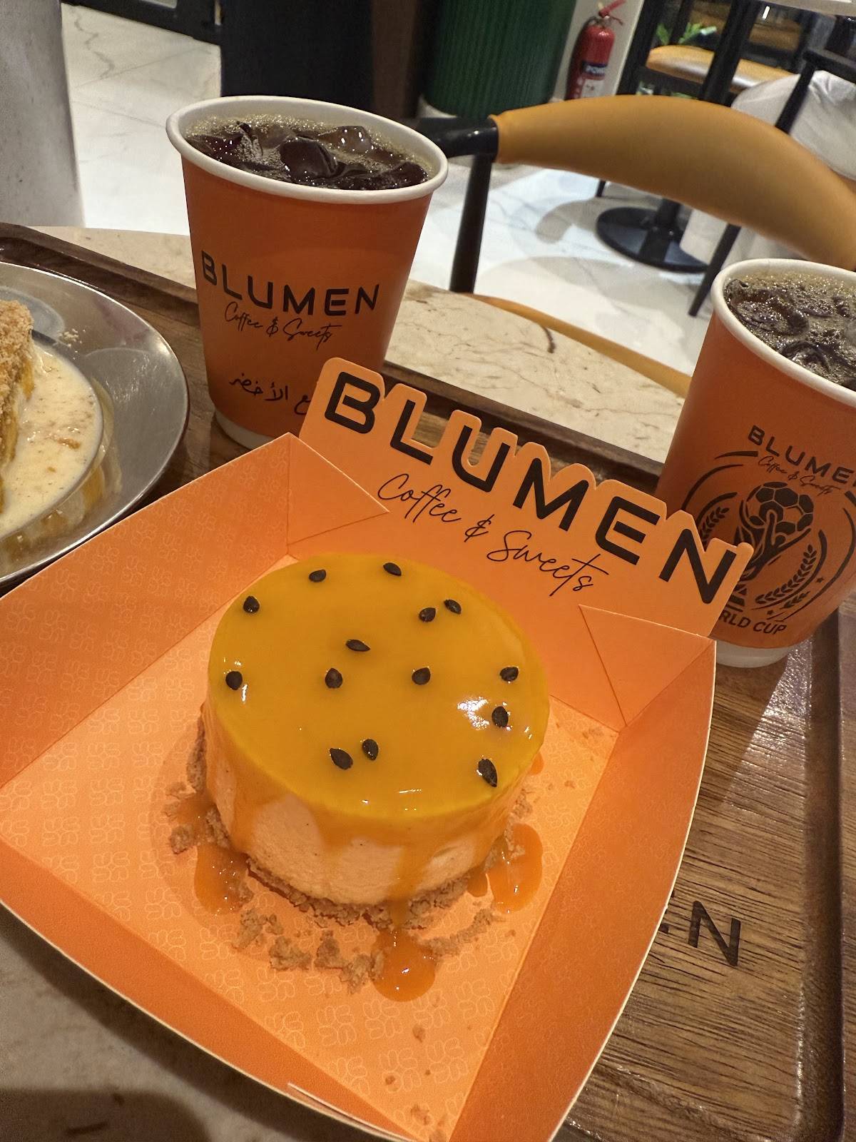 Blumen Cafe بلومن كافيه меню