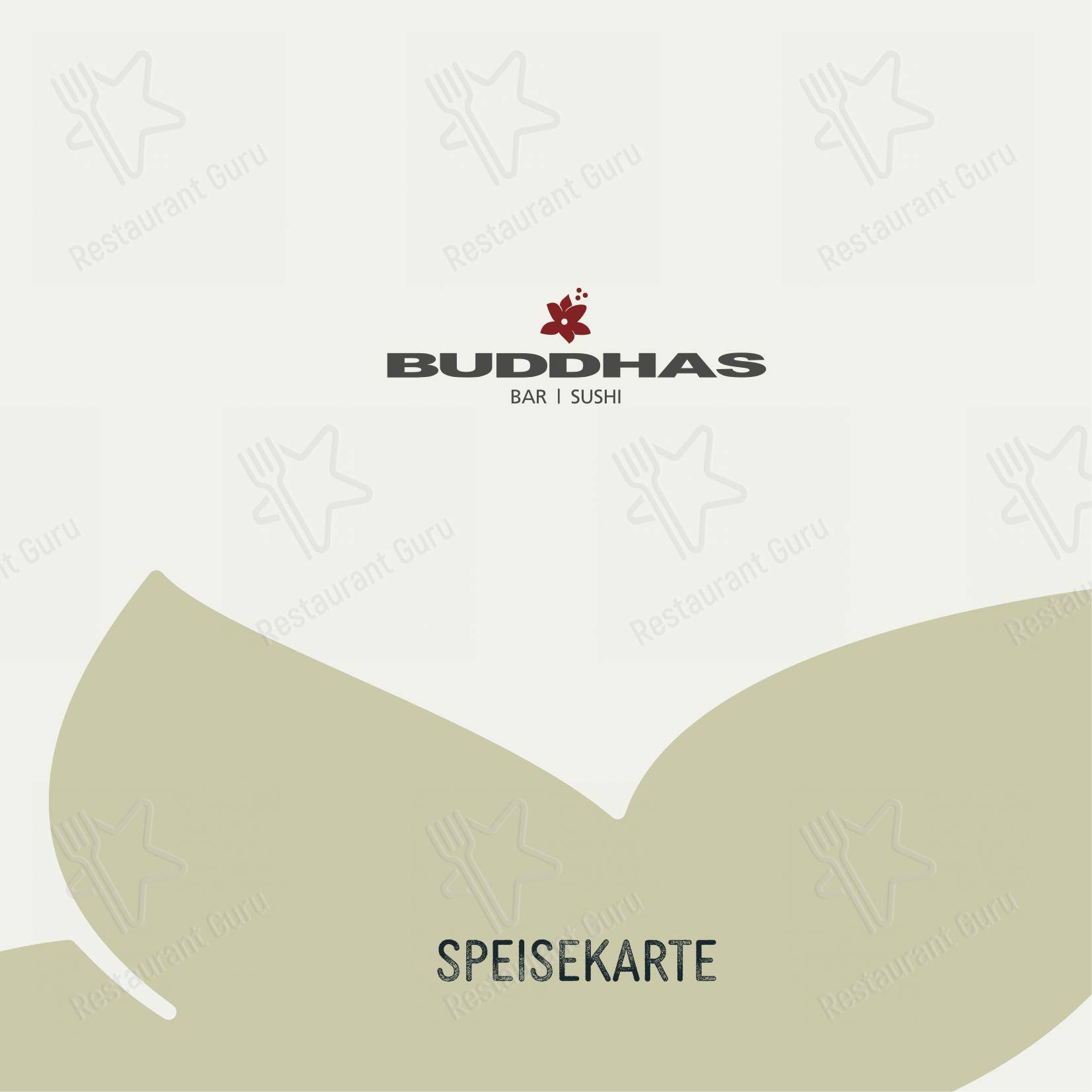 Меню ресторана Buddhas MAINZ