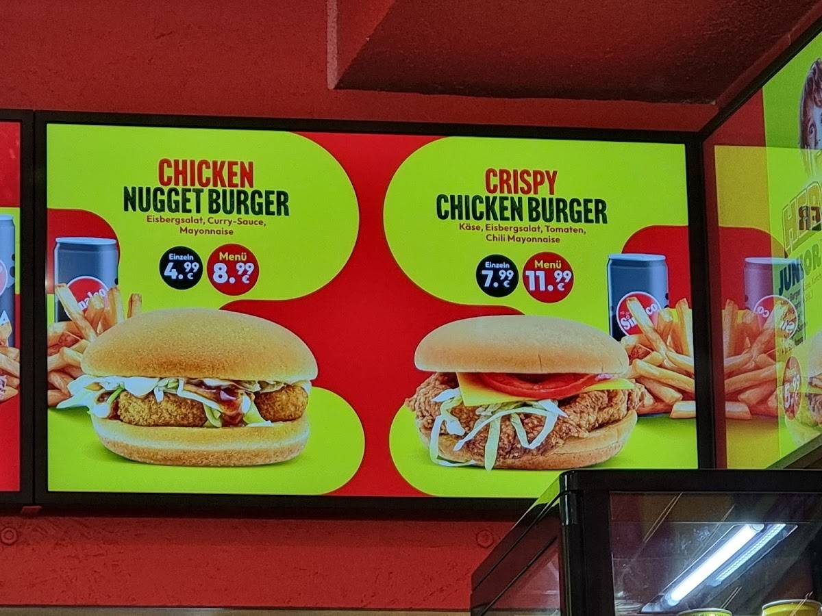 Burgerheld меню