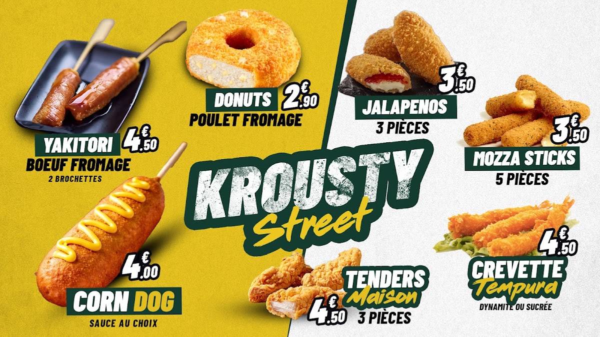 Ça Krousty меню