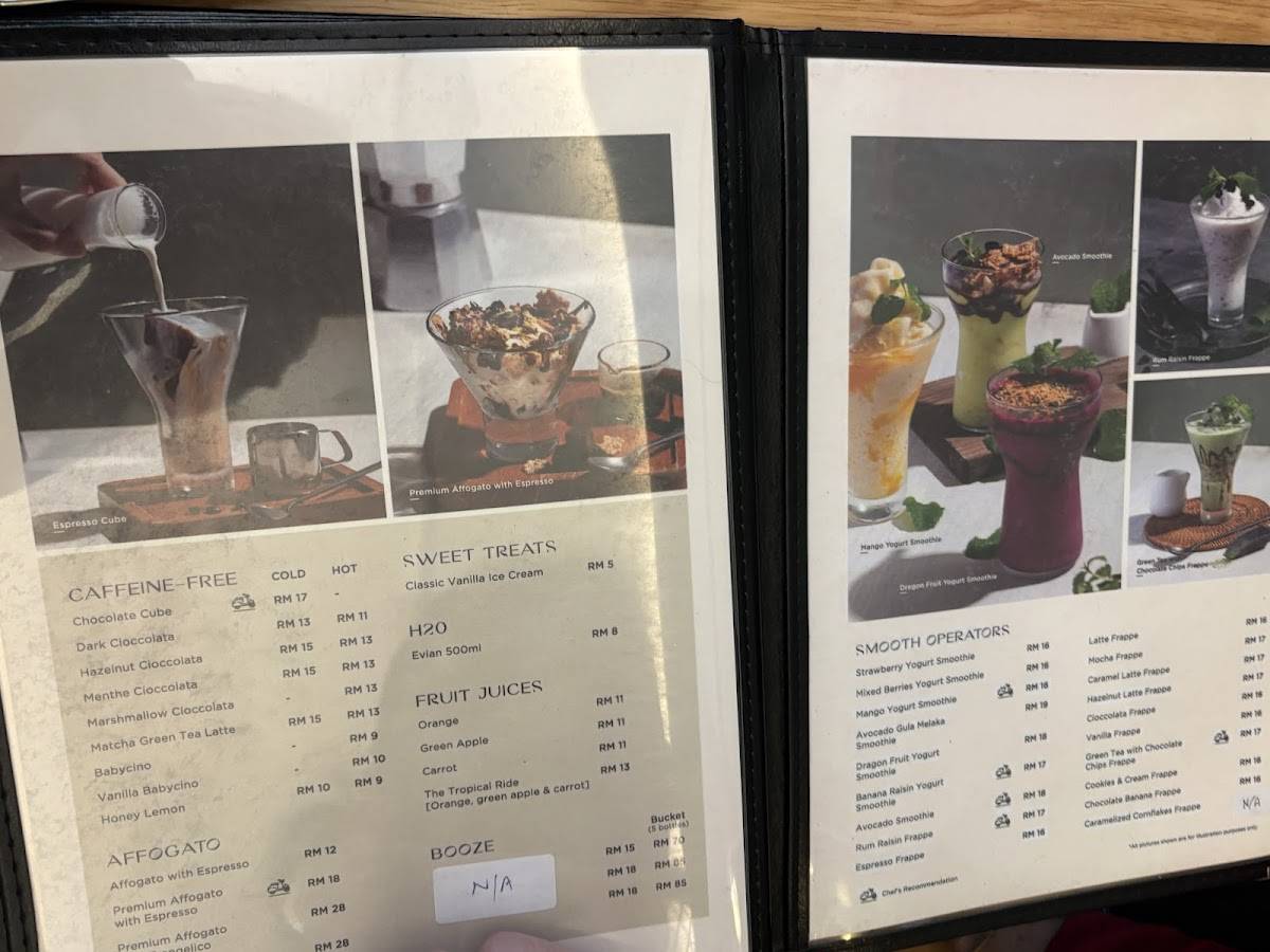 cafe Acupaday @ i-Santorini меню