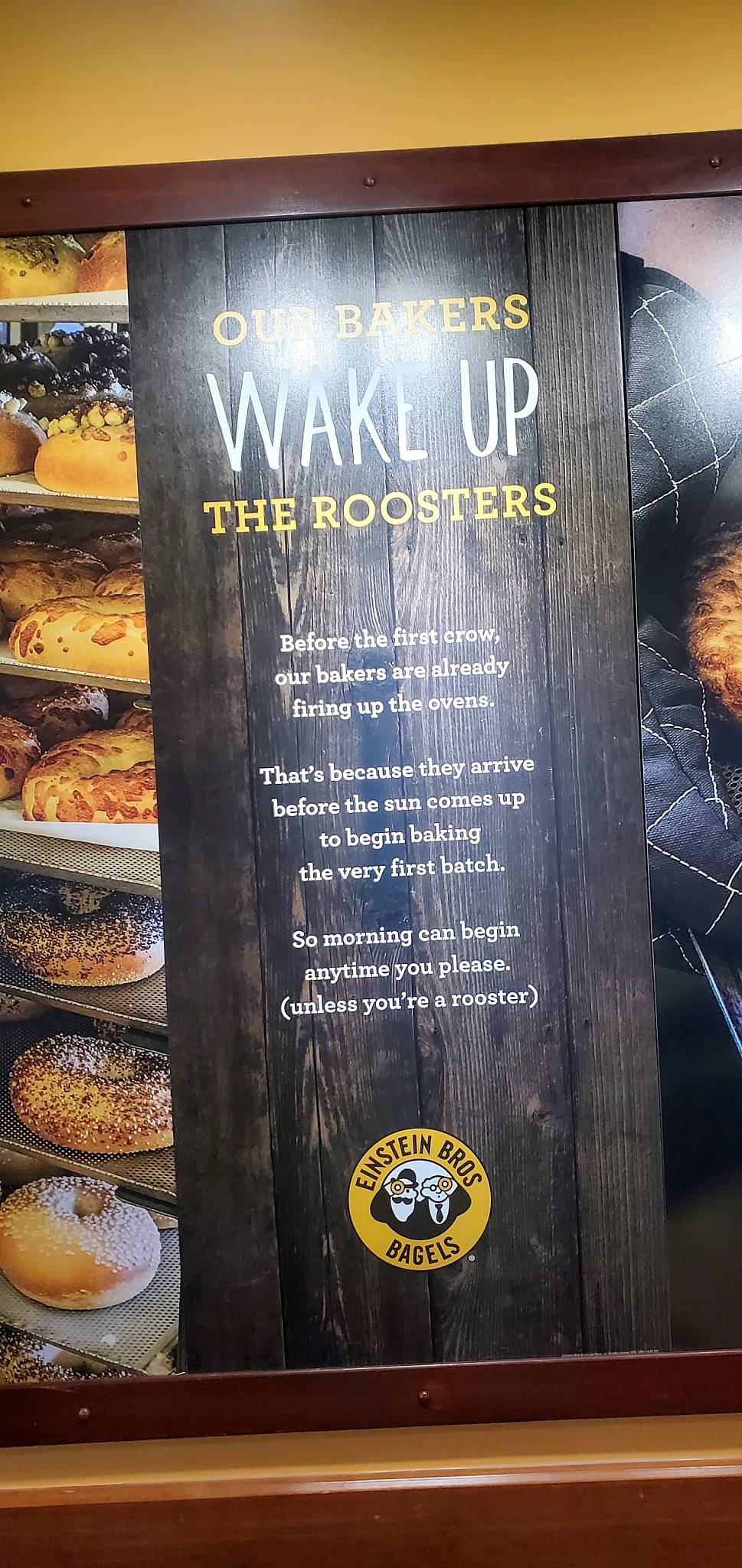 Einstein Bros. Bagels меню