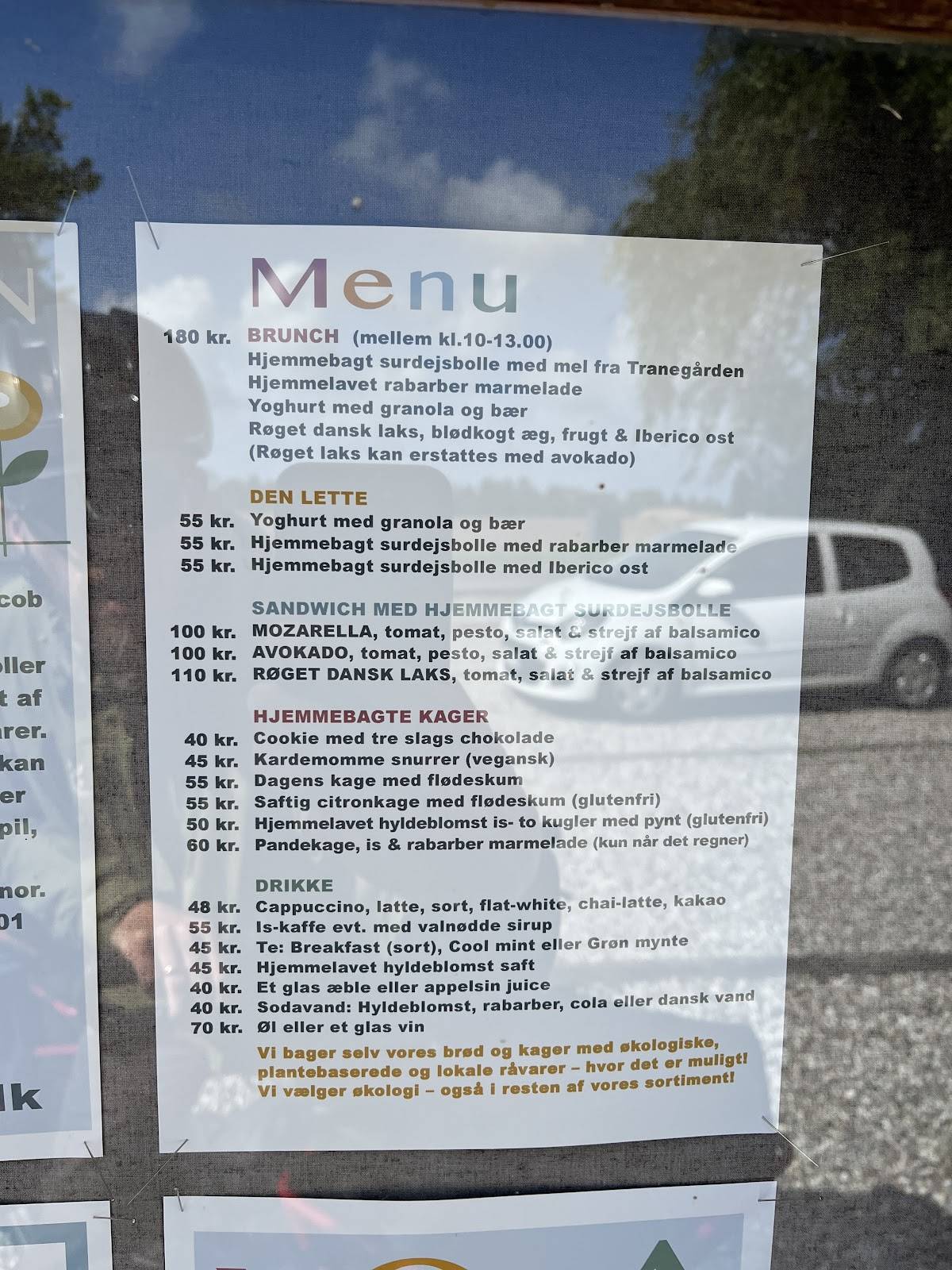 Café Havestuen меню