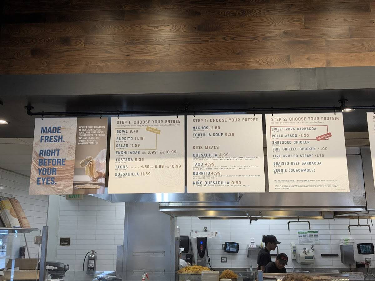 Cafe Rio Fresh Modern Mexican меню