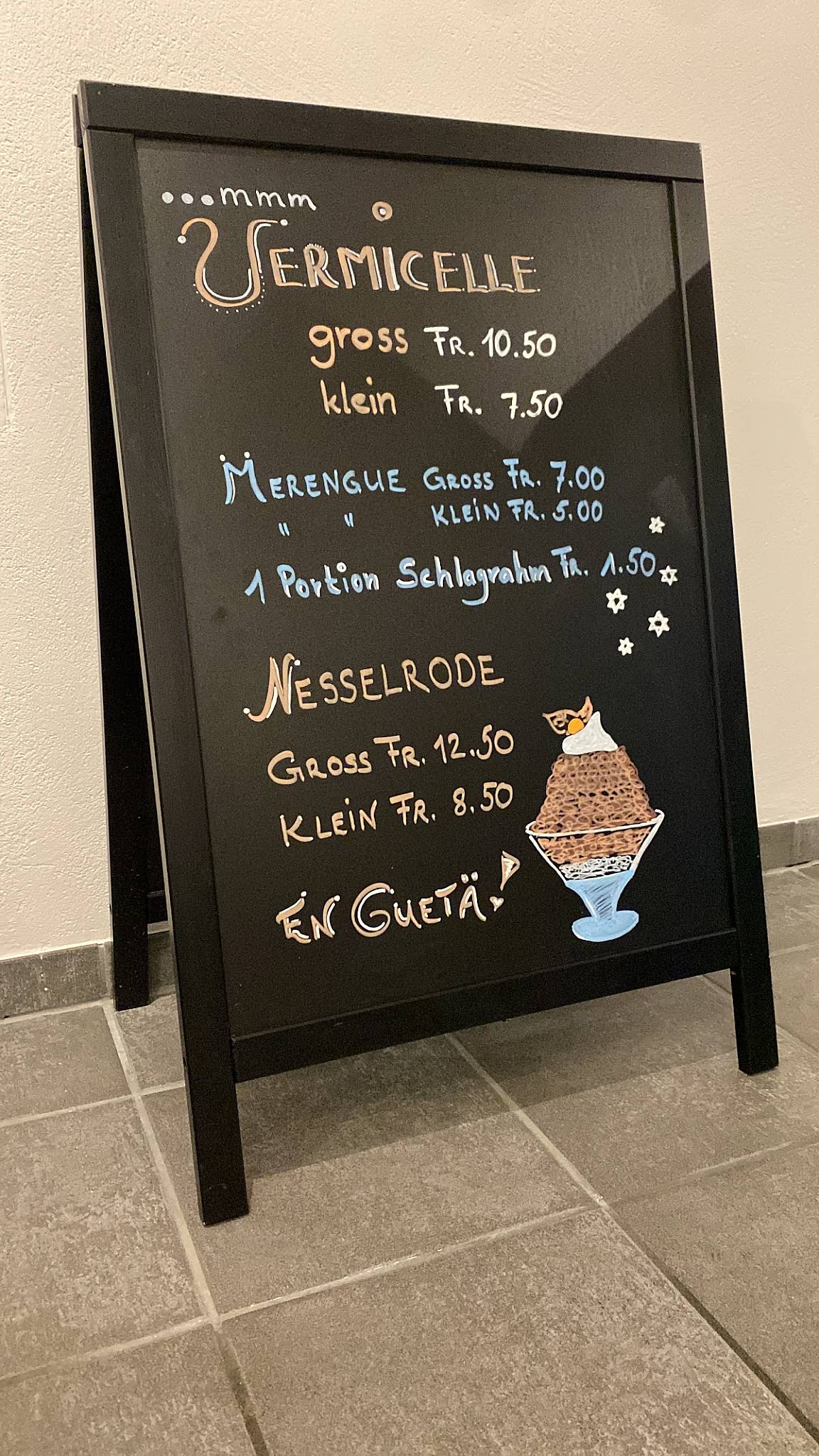 Café Rorboz меню