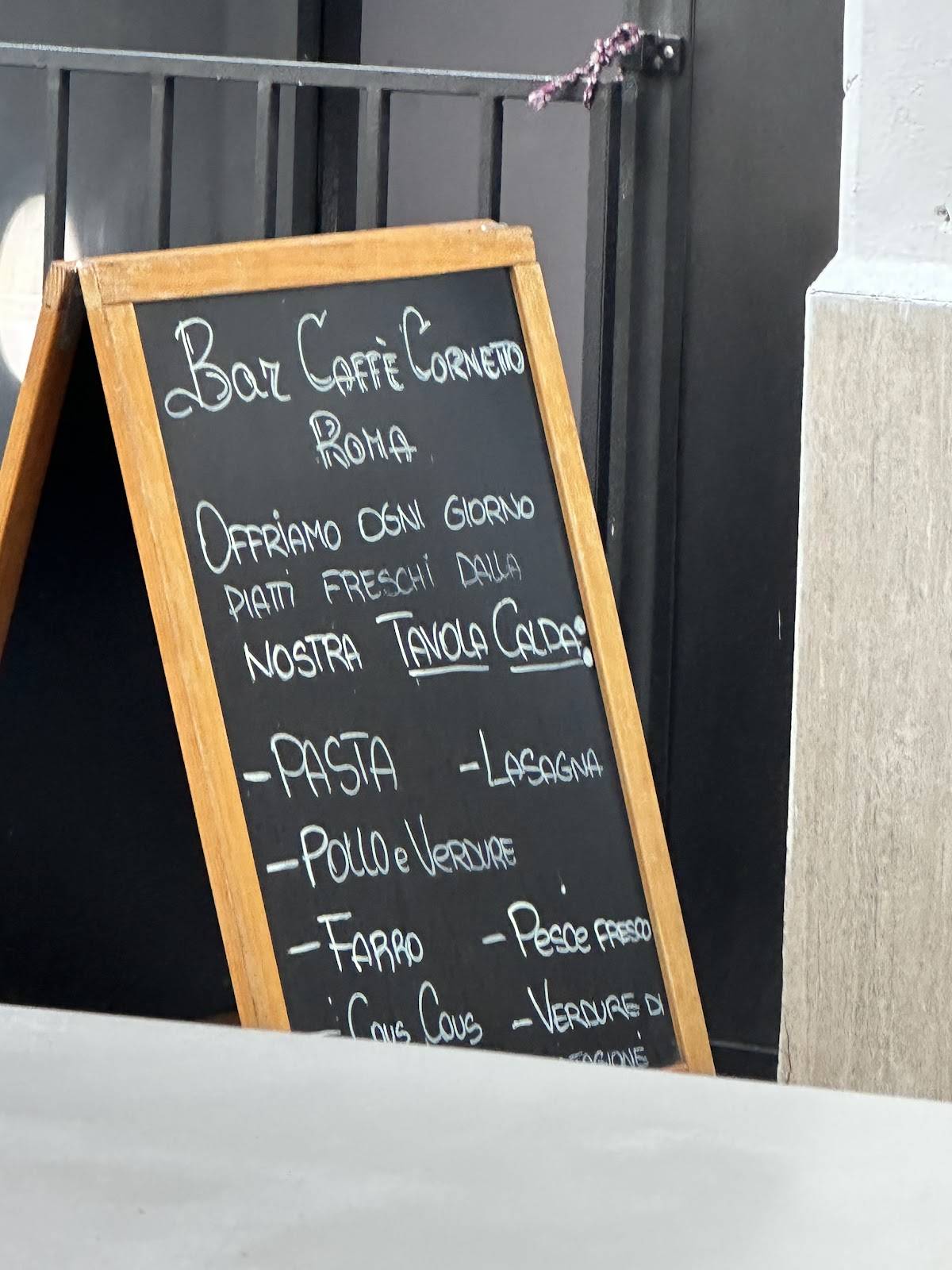 Caffè Cornetto Roma меню
