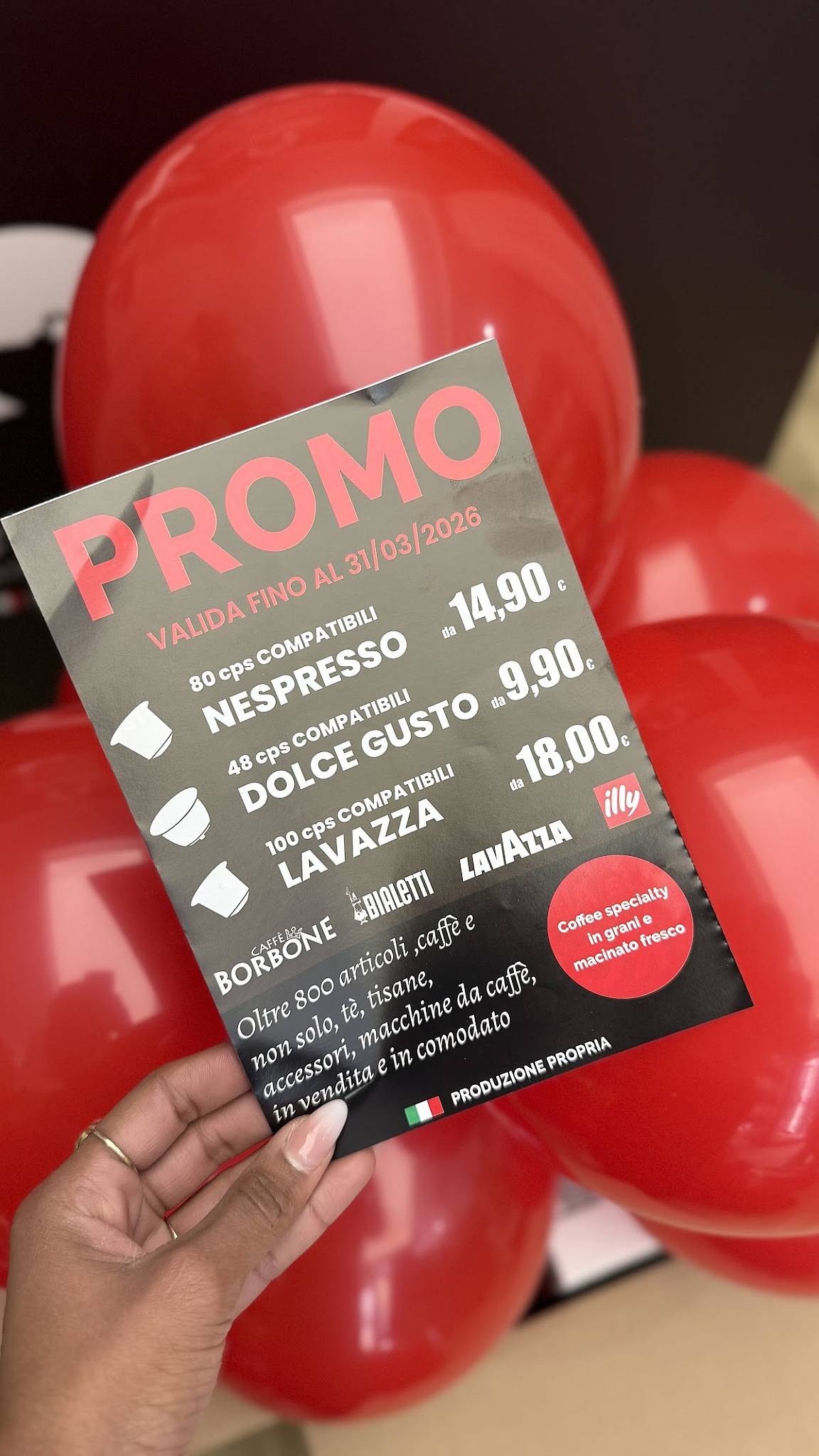 Caffè dal Mondo - Roma меню