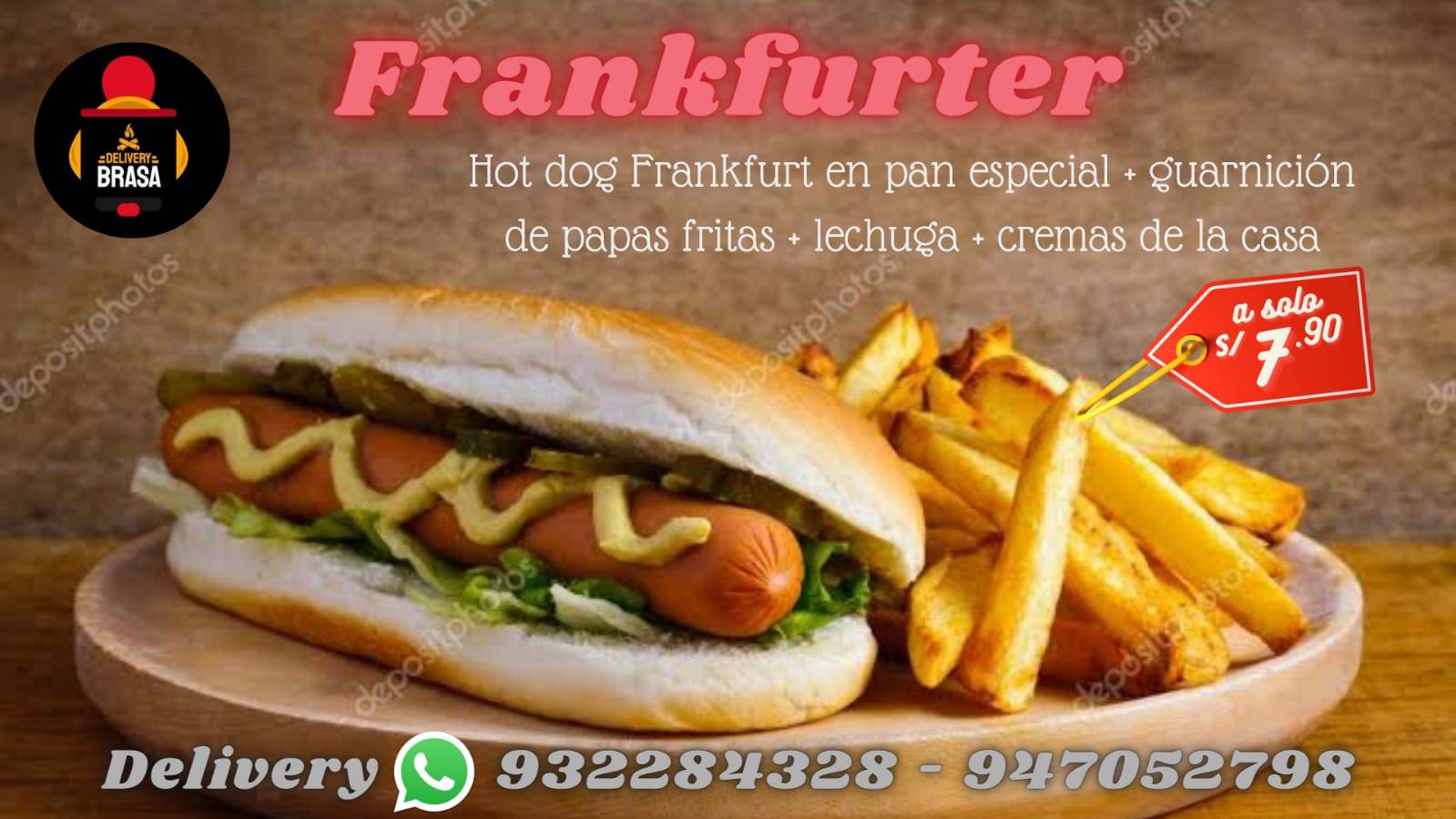 Delivery Brasa меню