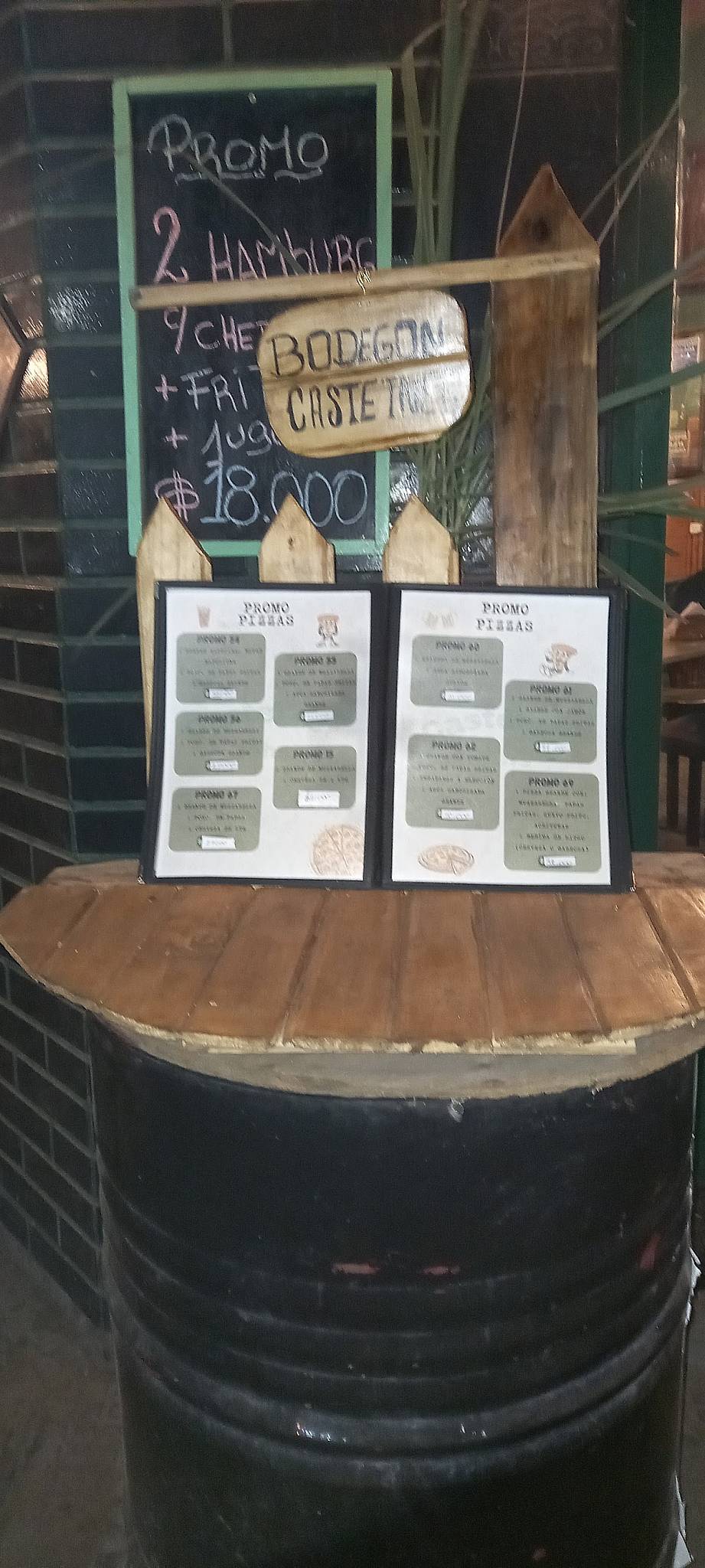 Castetner Restaurant - Pizzeria меню
