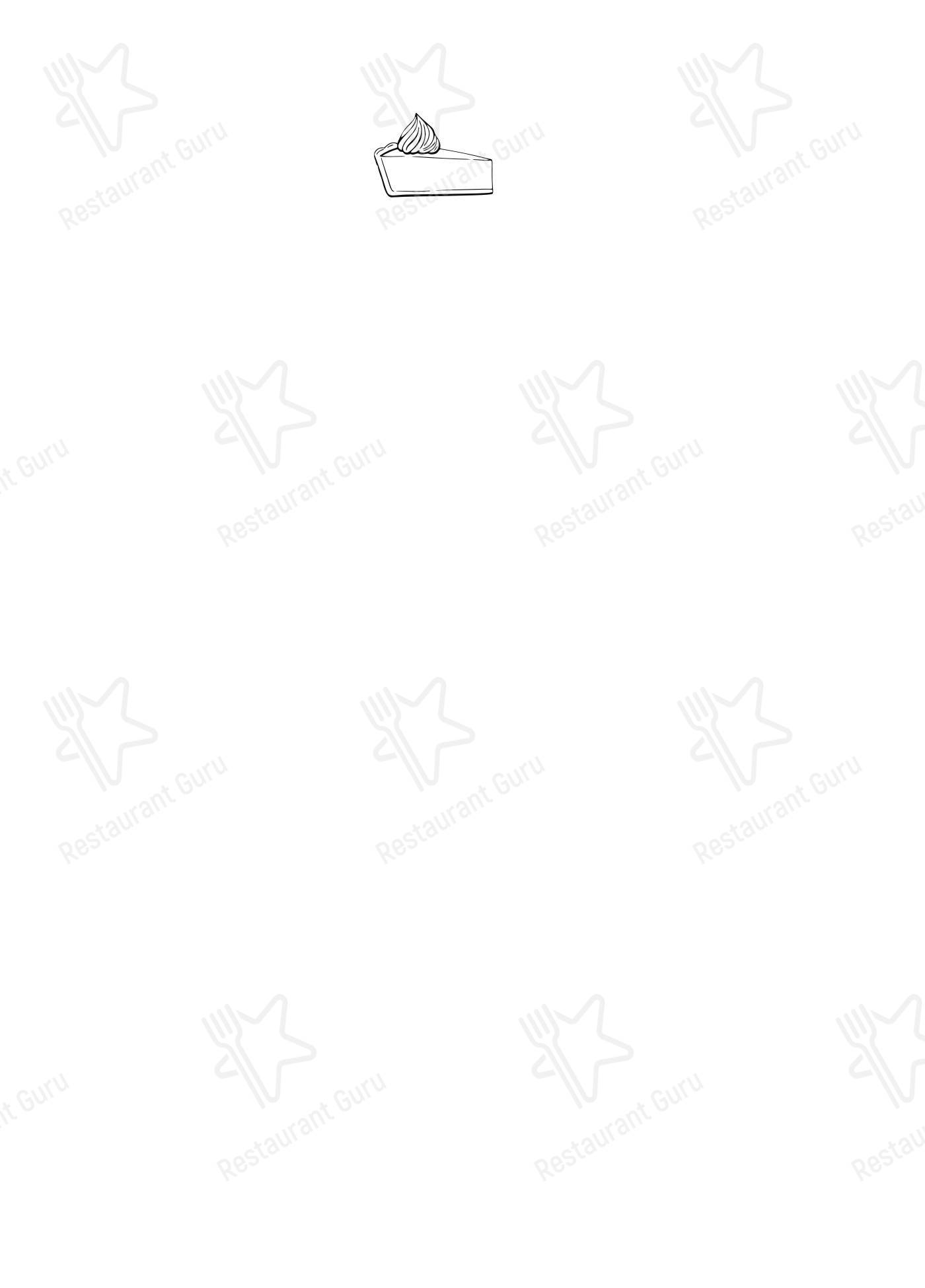 Cento в Мадисне - Takeaway Menu