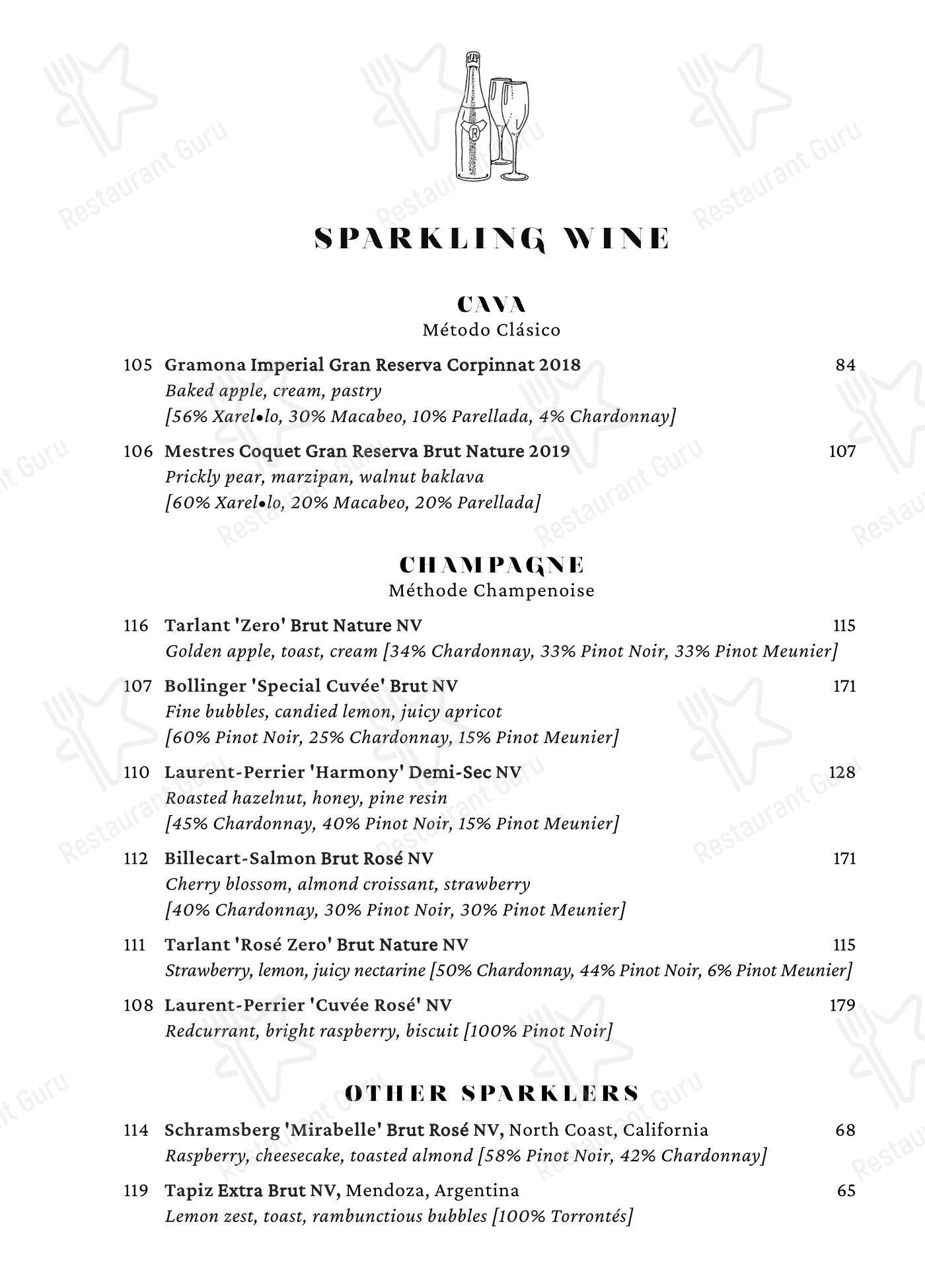 Cento в Мадисне - Lunch Menu