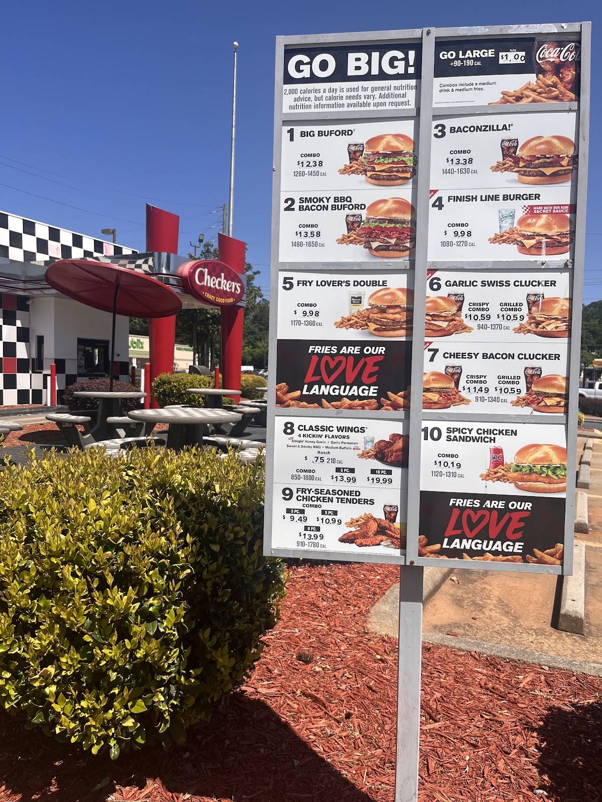 Checkers меню