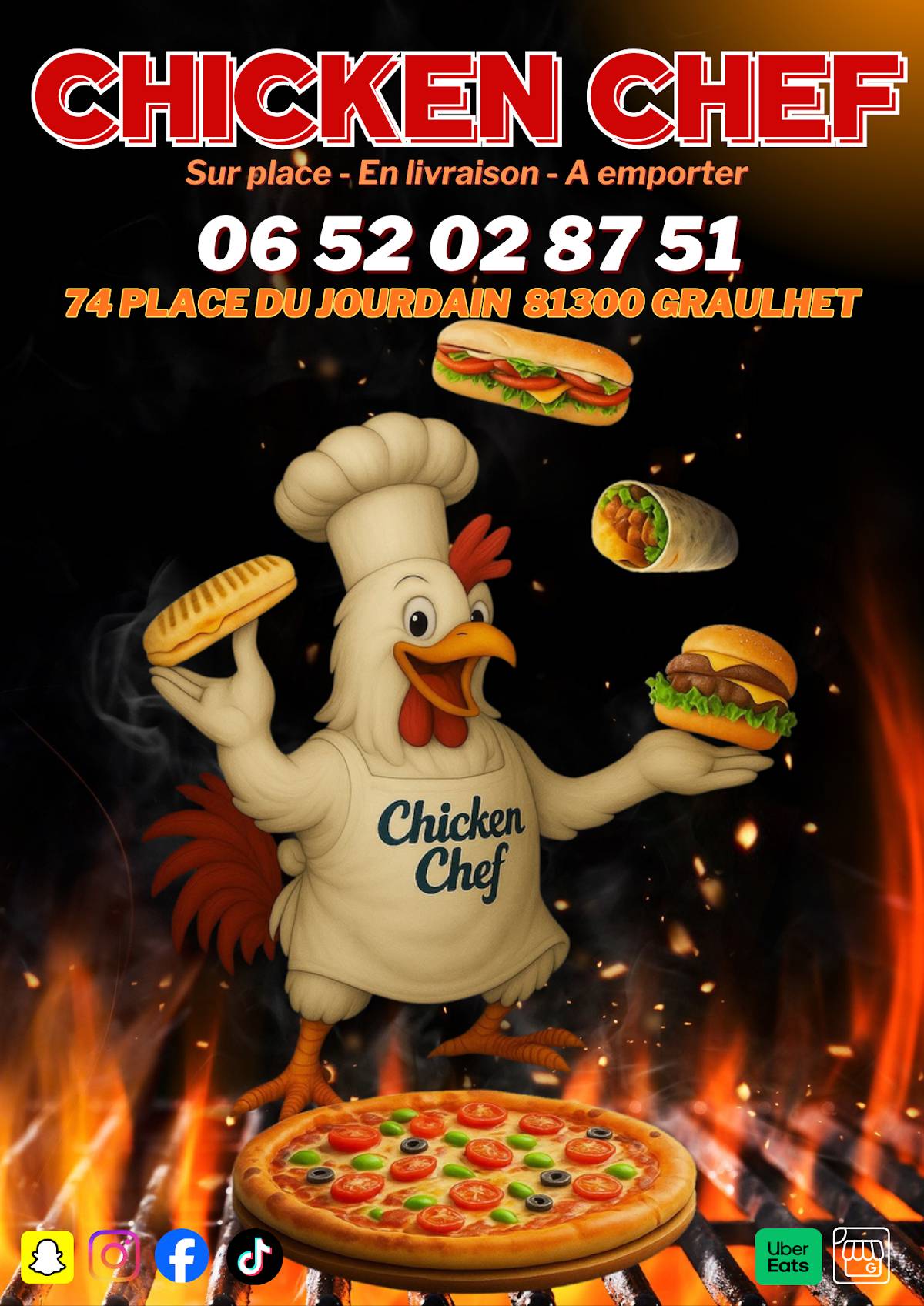 Chicken Chef меню