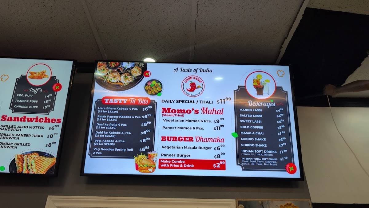 Chilli Point меню