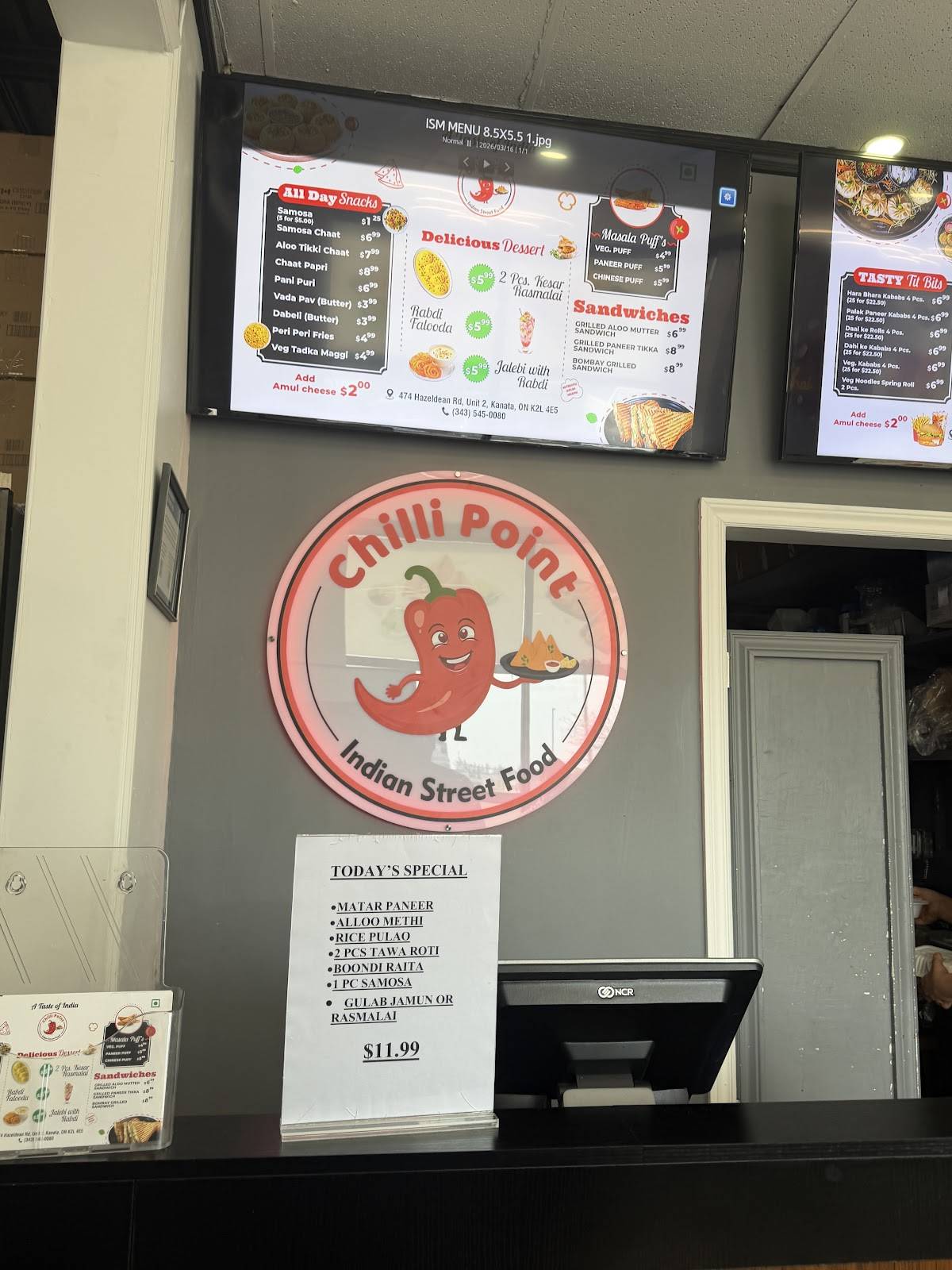 Chilli Point меню