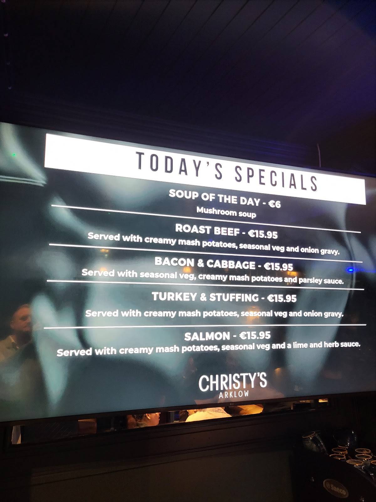 Gough’s Sports Bar And Kitchen меню