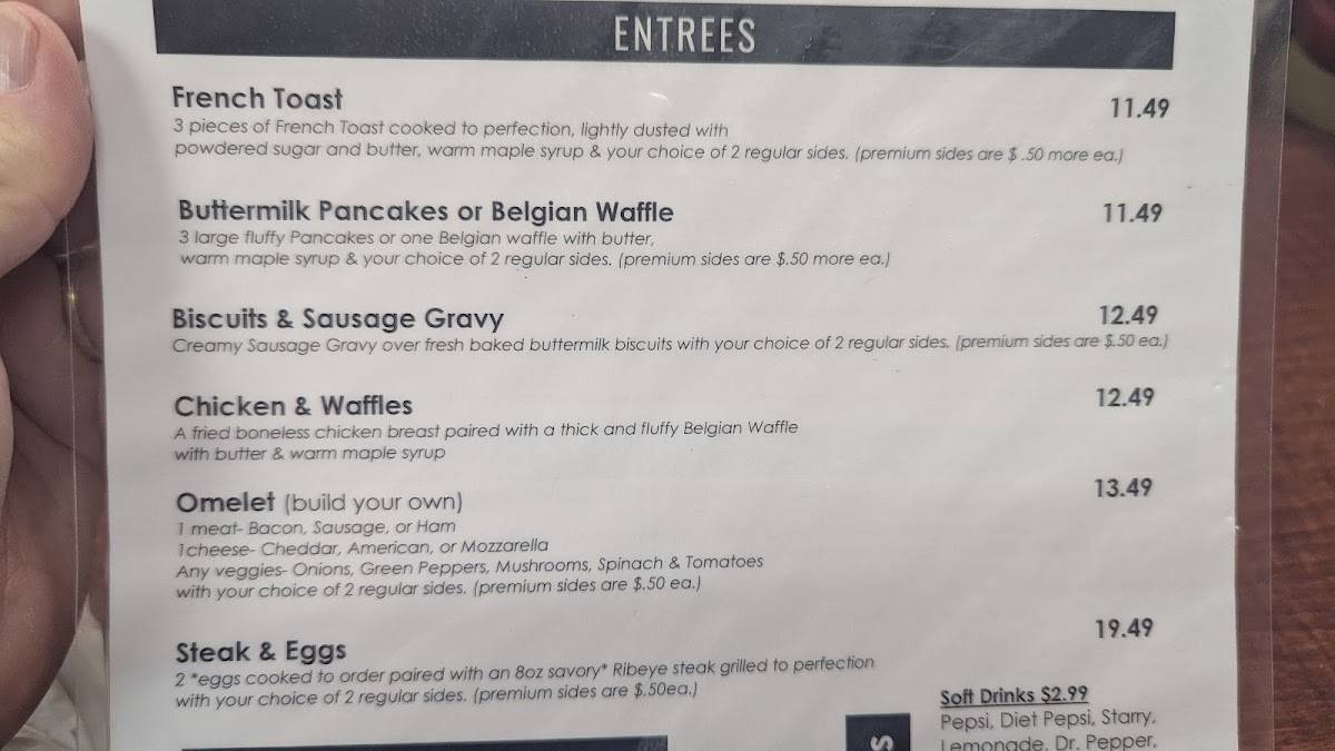 Keystone Grill меню
