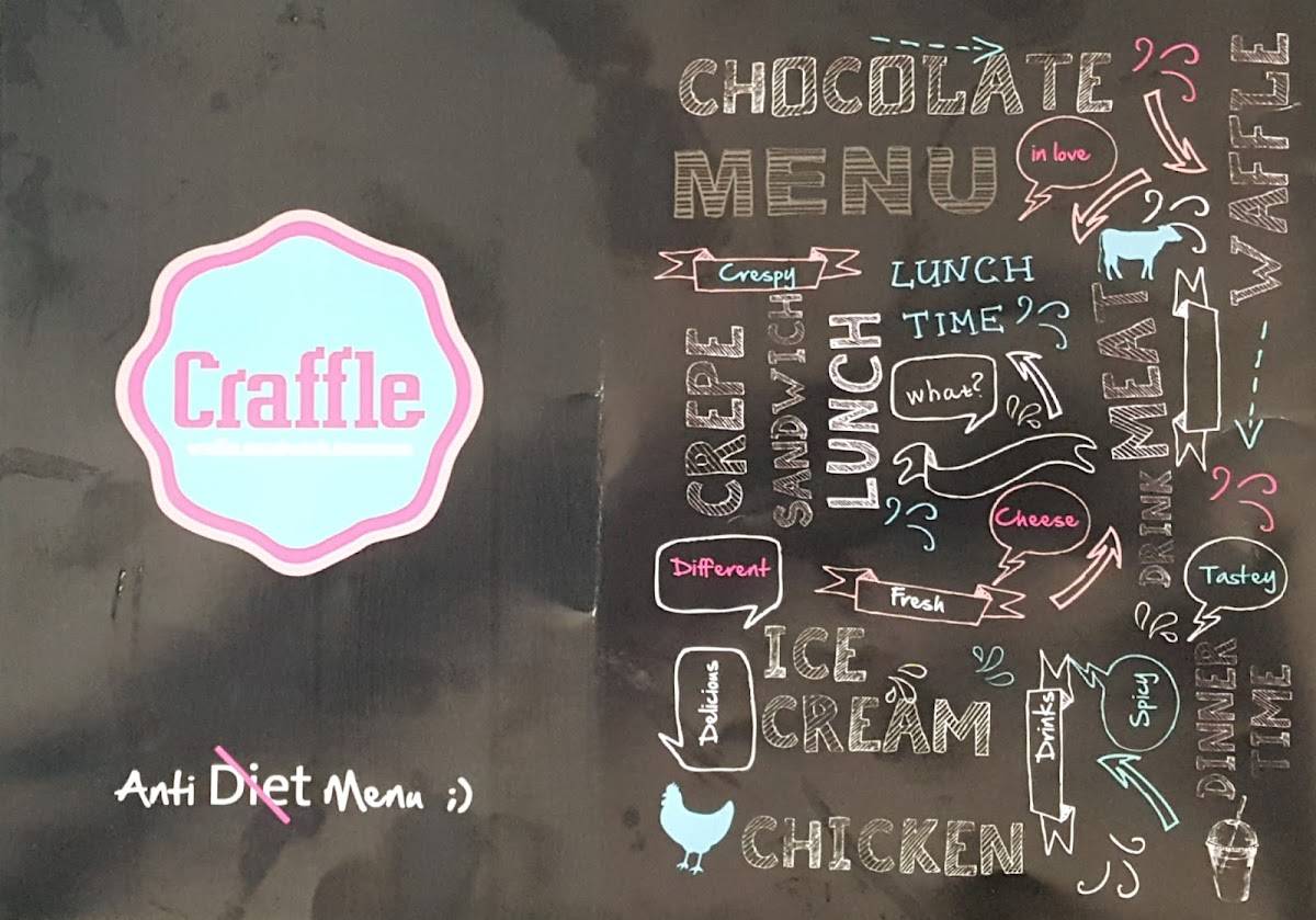 Craffle меню