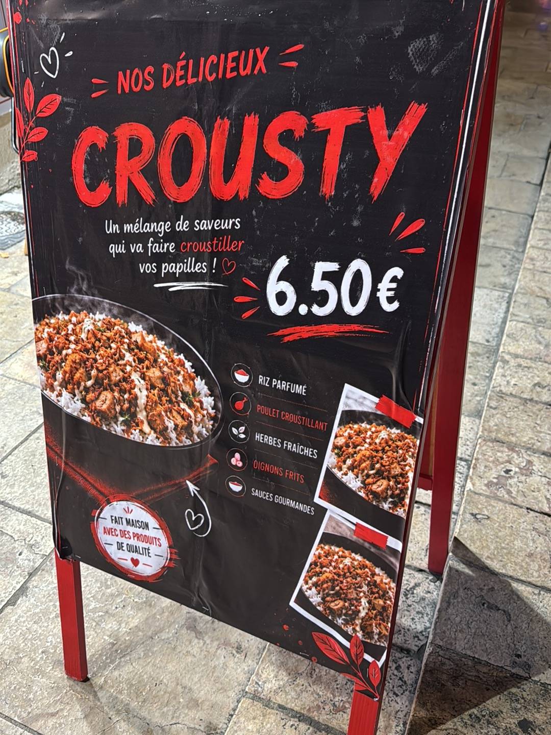 Crispy'F меню