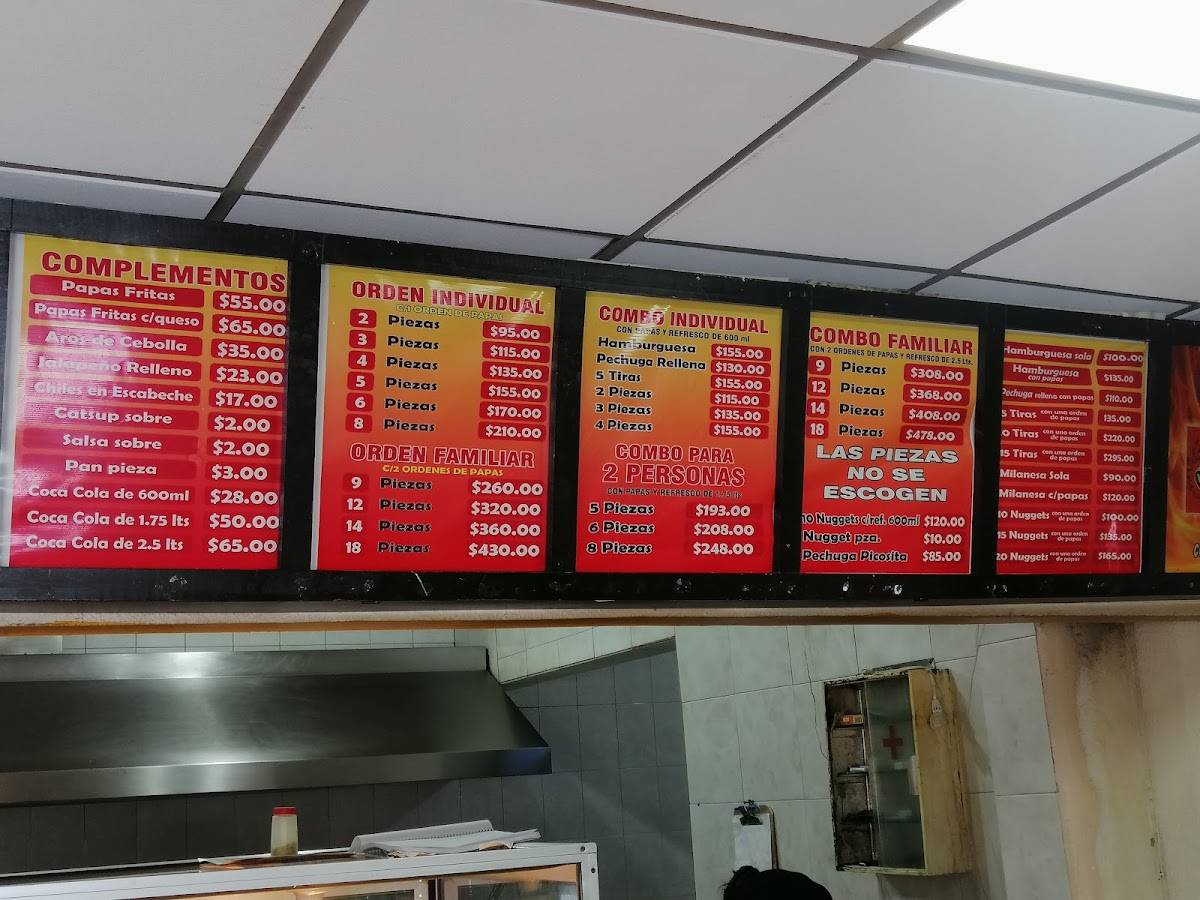 Crunch's Chicken меню