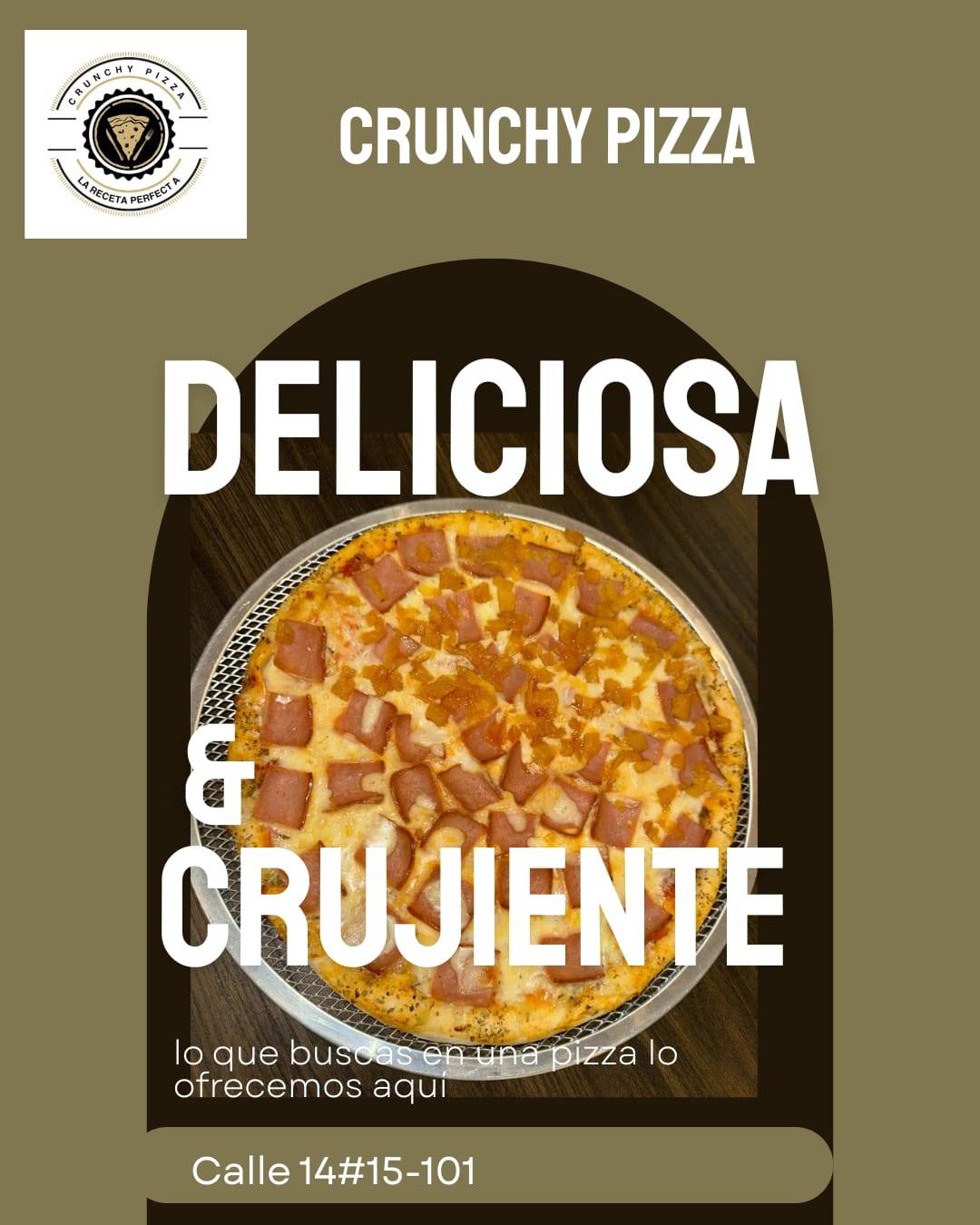 Crunchy Pizza меню