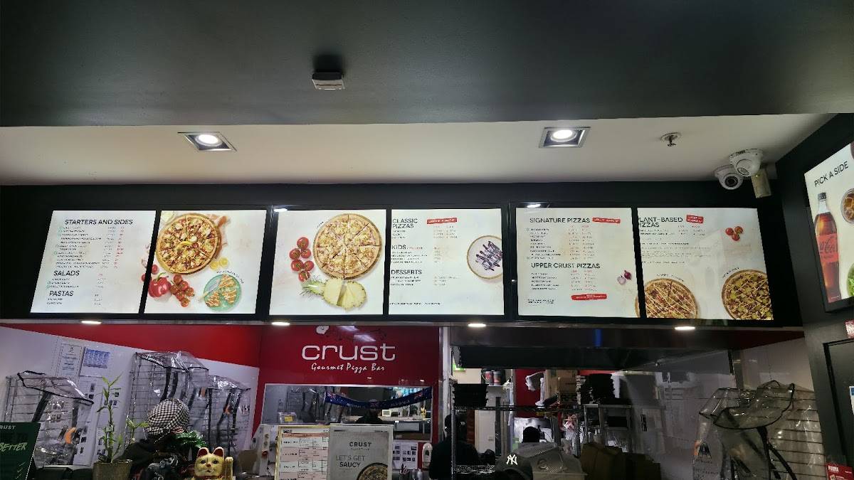 Crust Pizza Reservoir меню