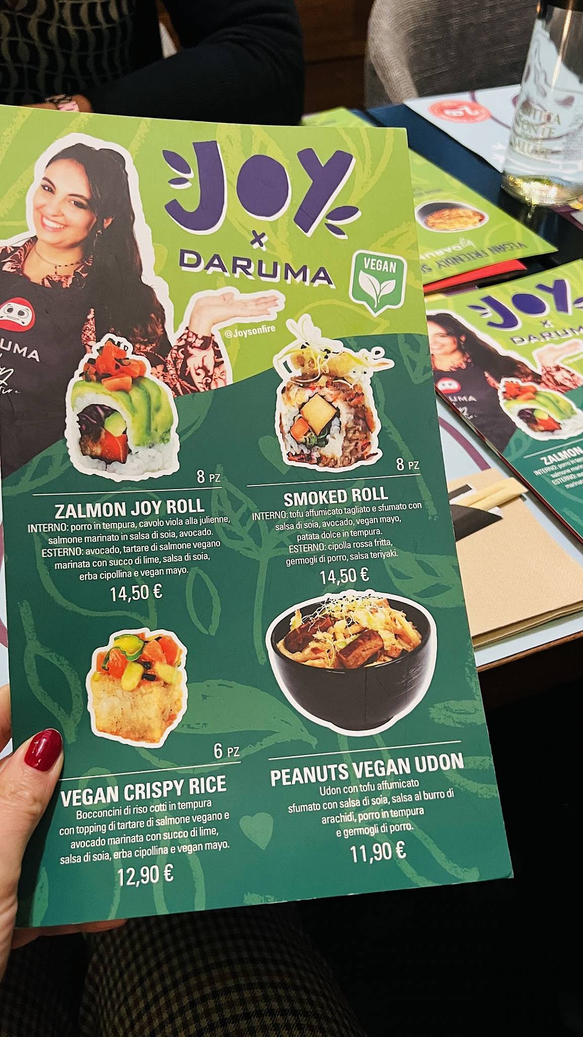 Daruma Sushi - Parioli меню