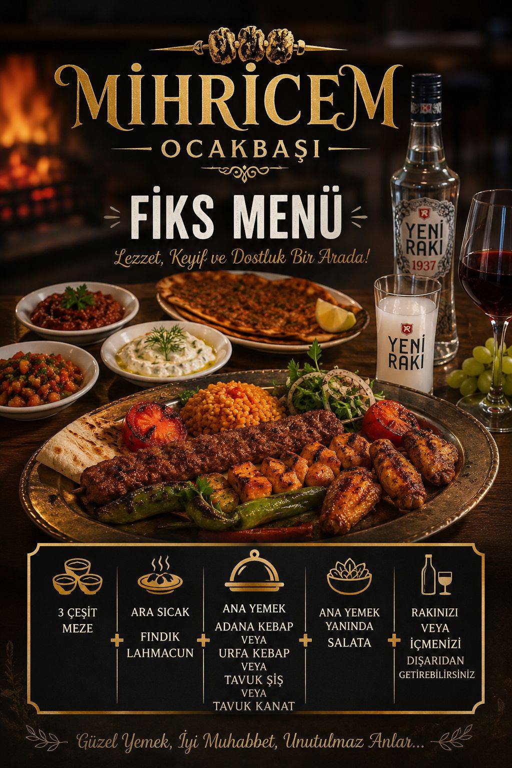 Mihricem Ocakbaşı меню