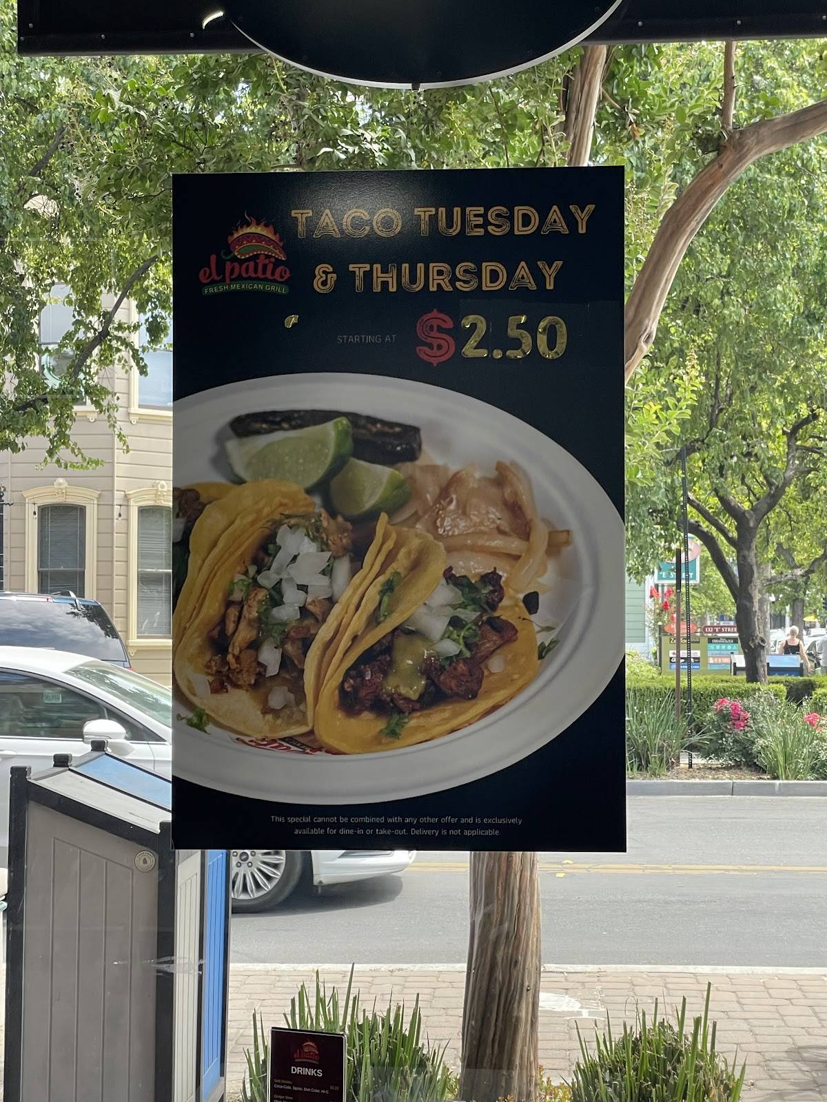 El Patio Fresh Mexican Grill меню