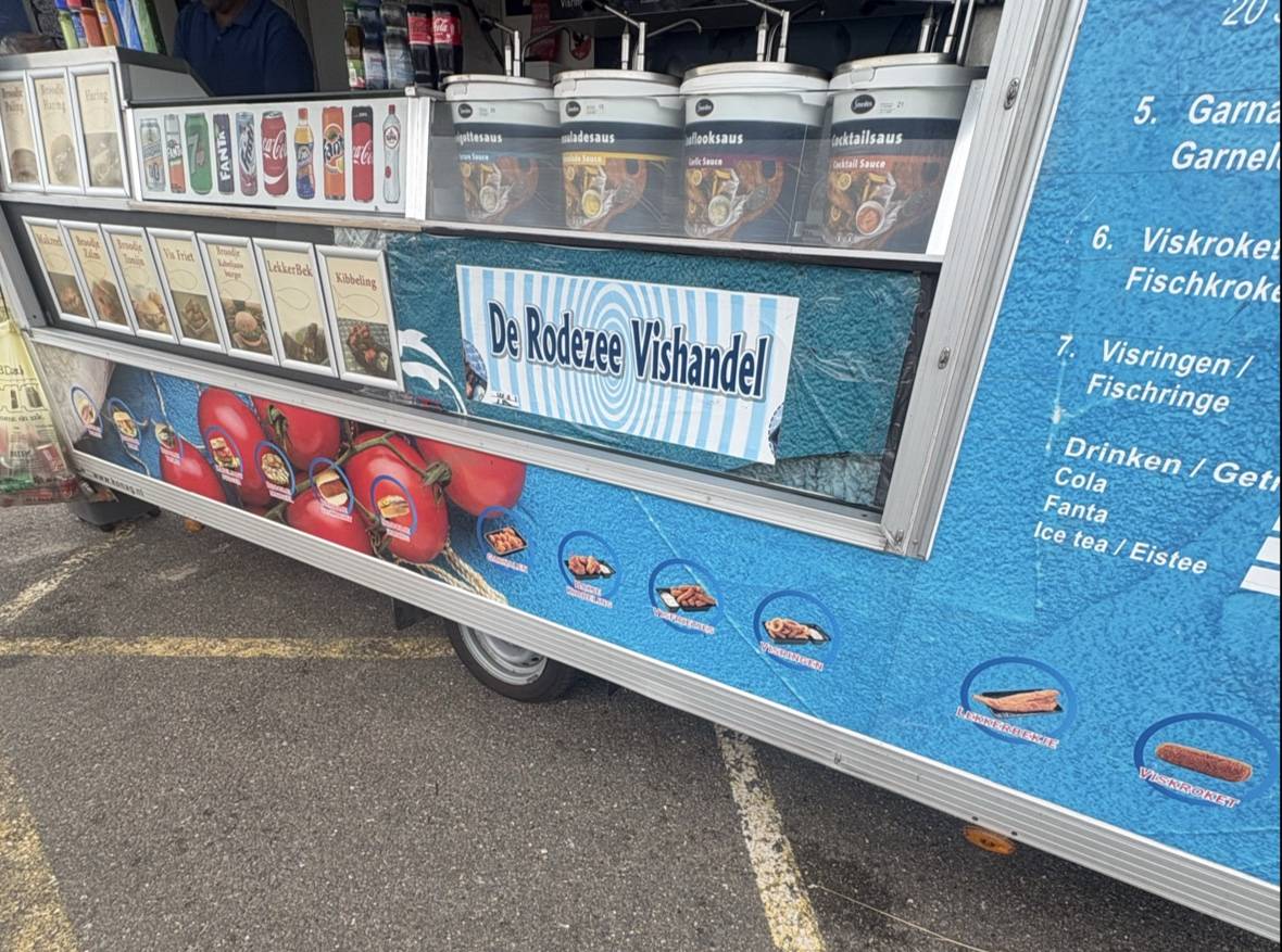 De RodeZee Vishandel - Lelystad меню