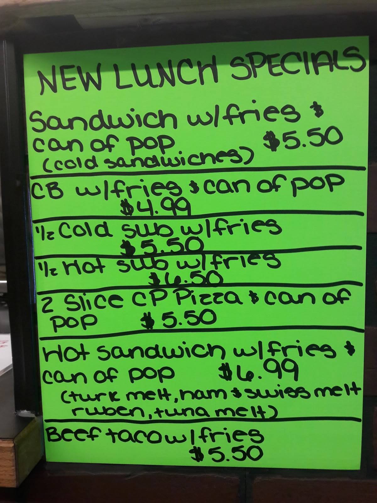 Desi's Pizzeria меню