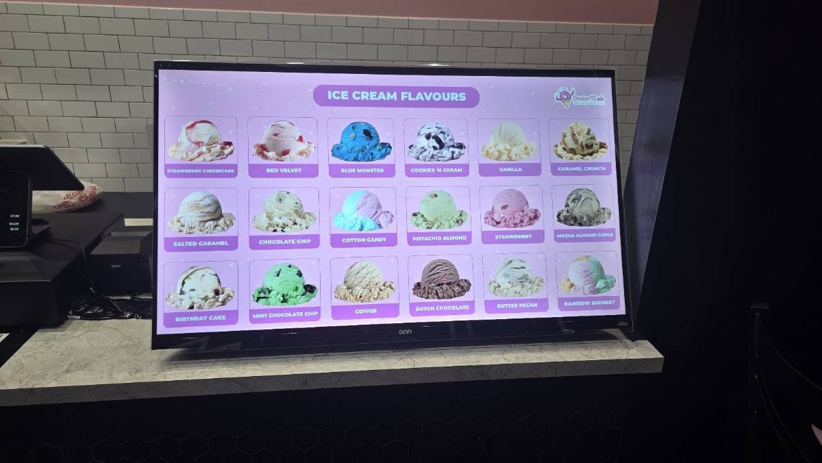 Dessert Lab меню