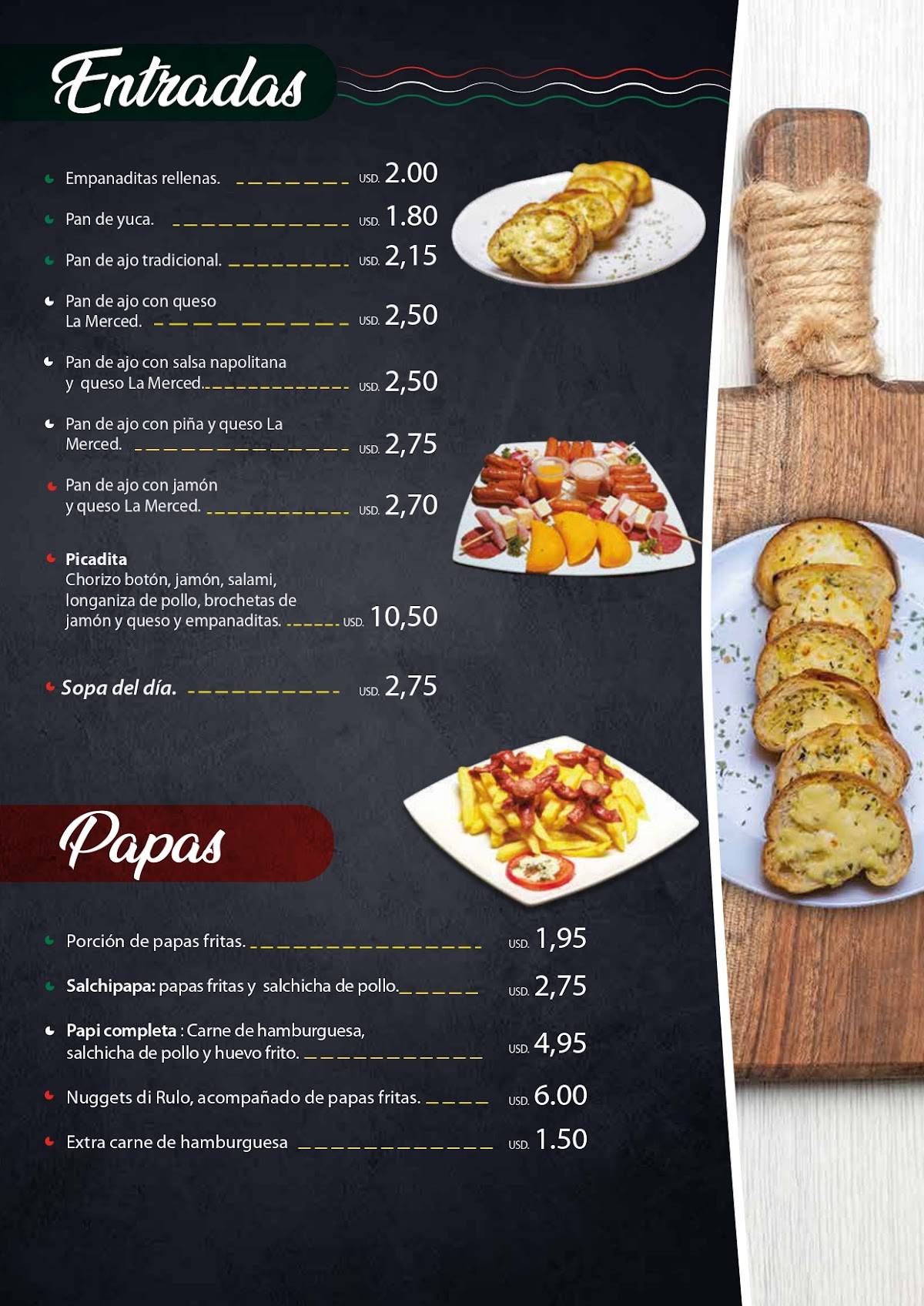 Di Rulo Pizza меню