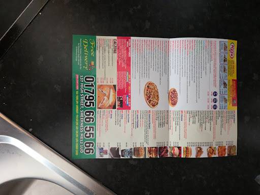 Direct Pizza Sheerness меню