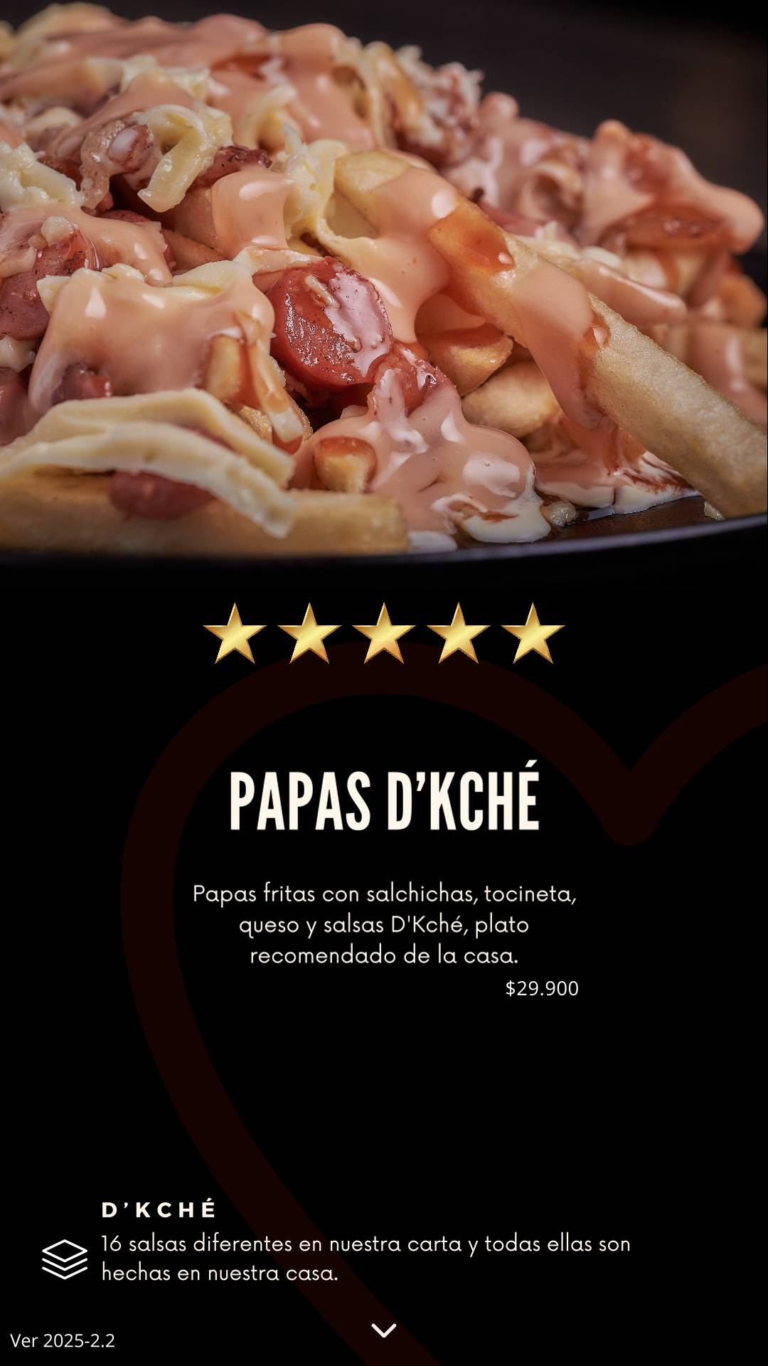 D'kche меню