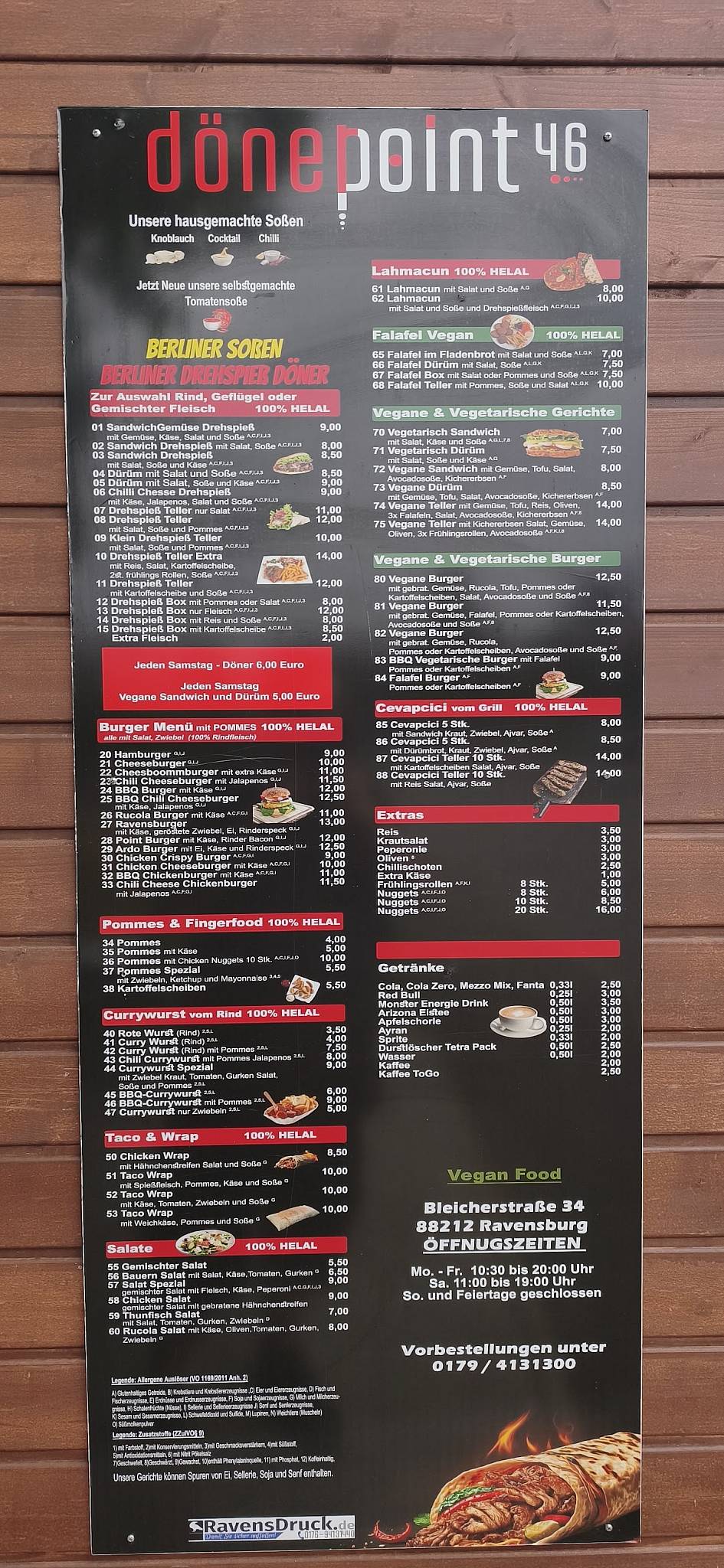 Döner Point меню