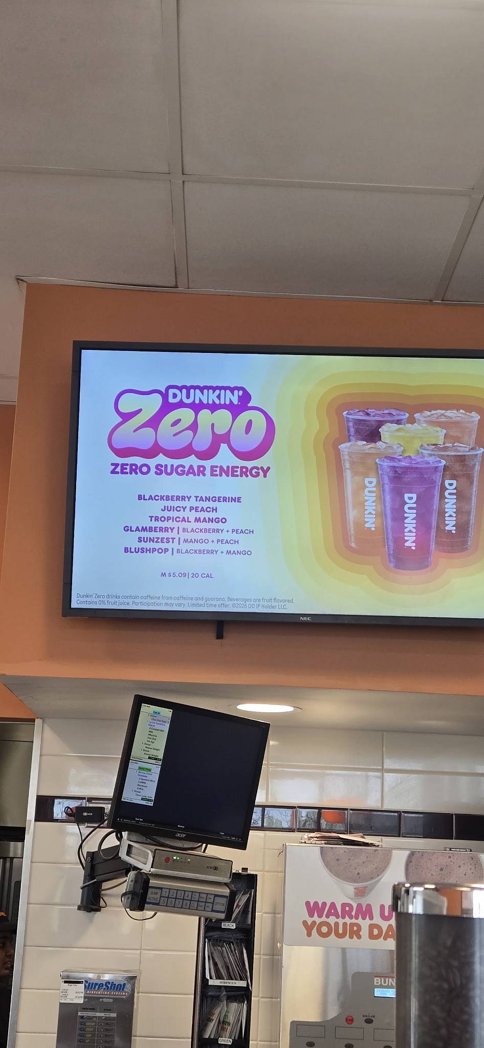 Dunkin' меню