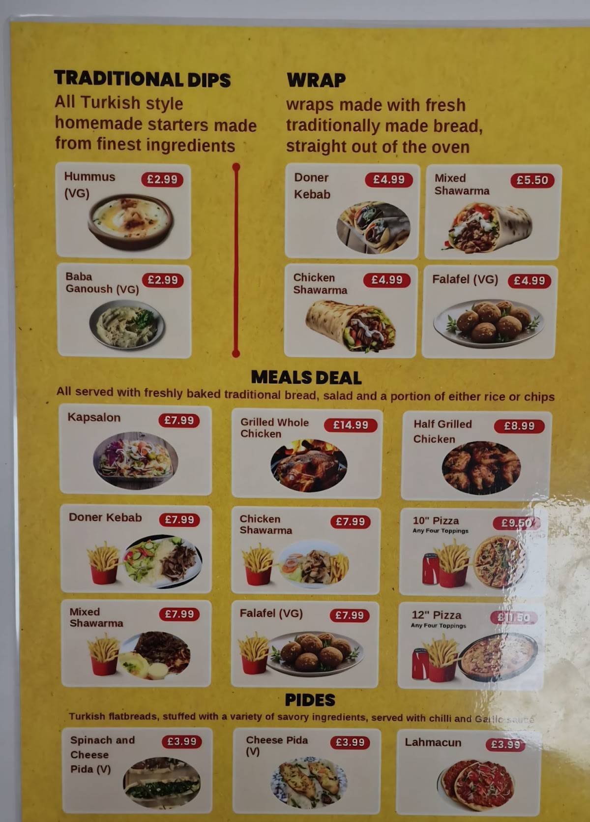 Dunya grill меню