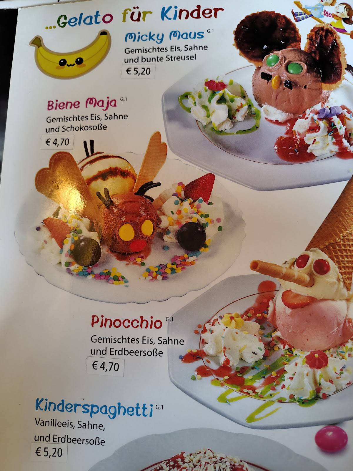EIS CAFÉ RIALTO меню