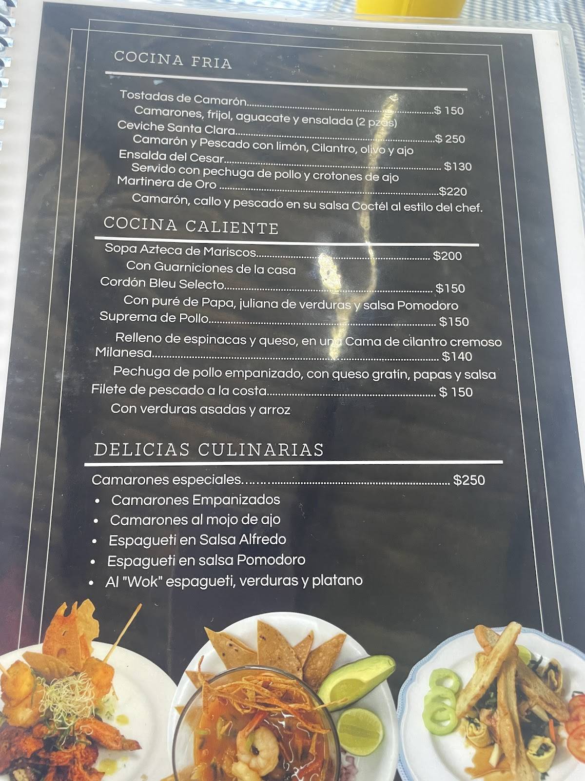 El Chef Mérida меню
