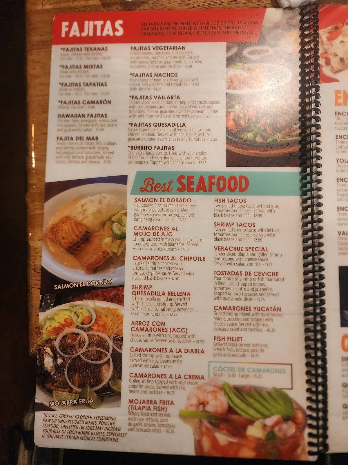 El Dorado Mexican Restaurant меню