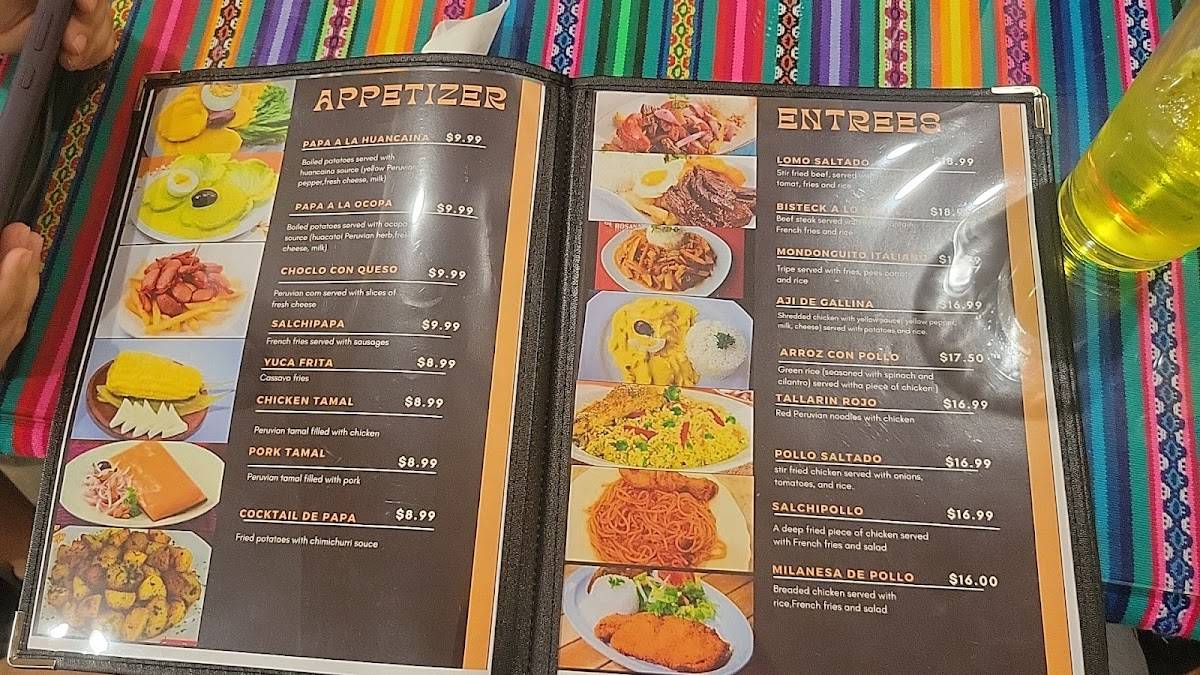 El Rey Peruvian Restaurant Seattle меню