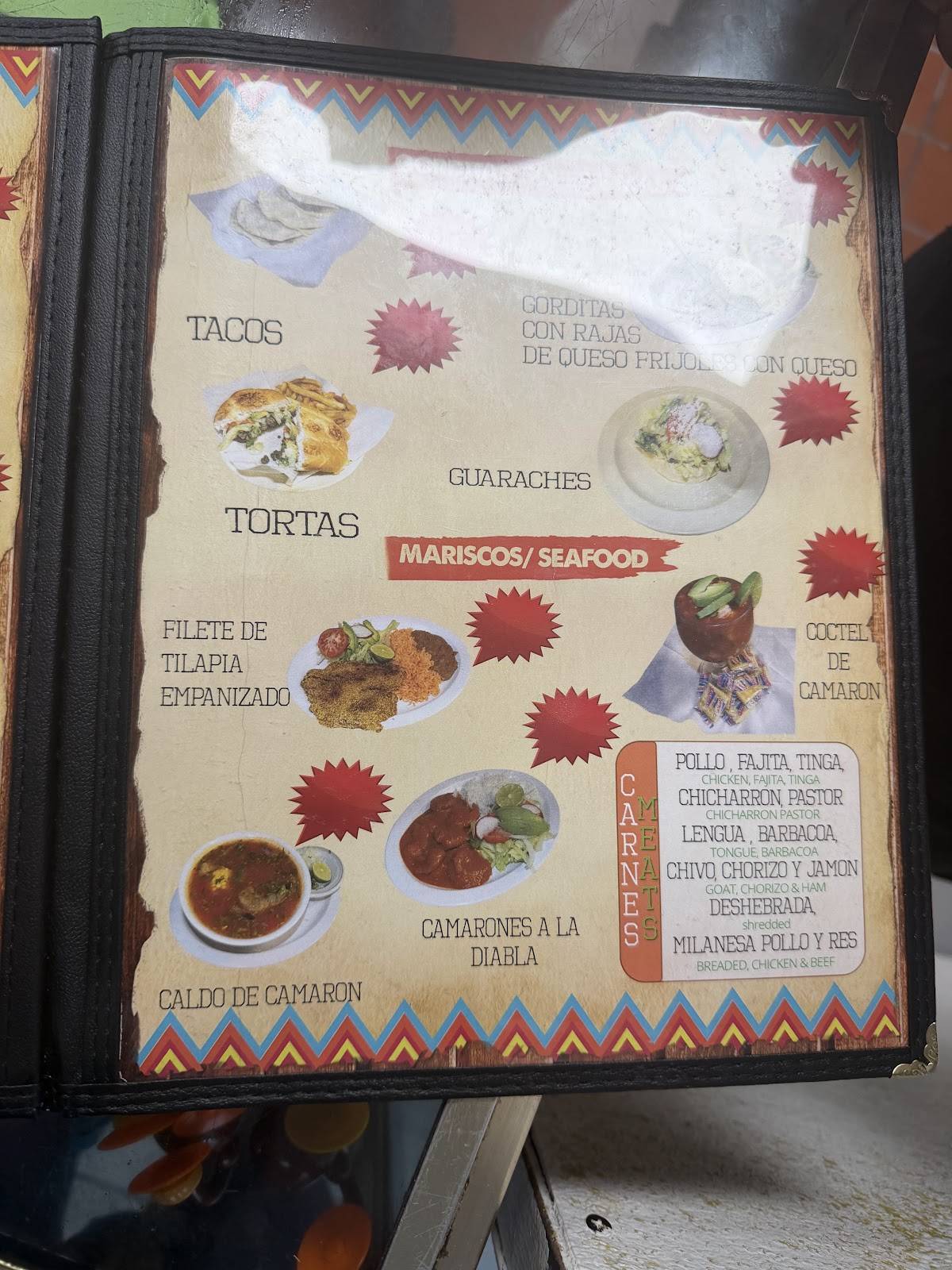 El Rinconcito Mexican Restaurant меню
