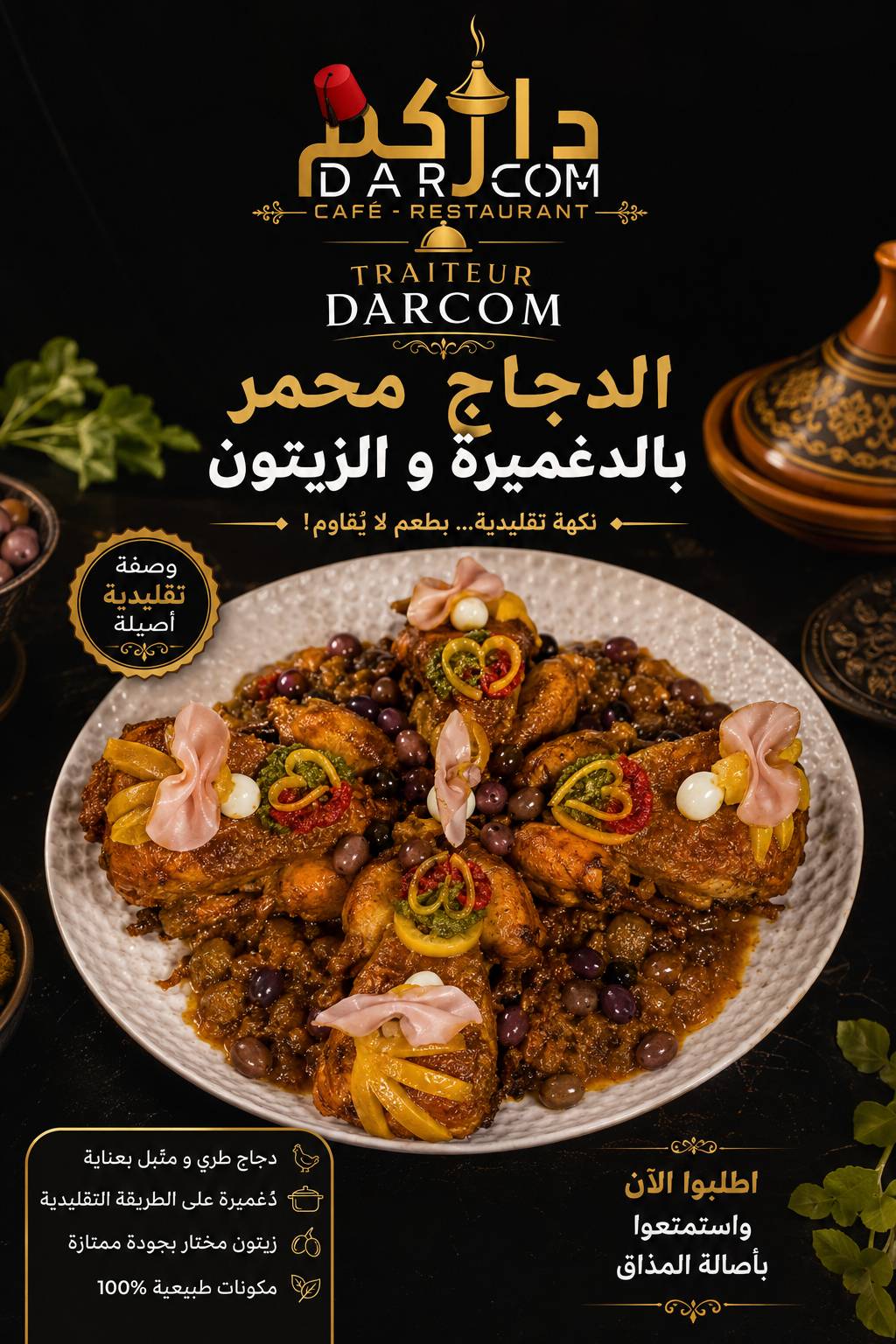 Espace Darcom меню