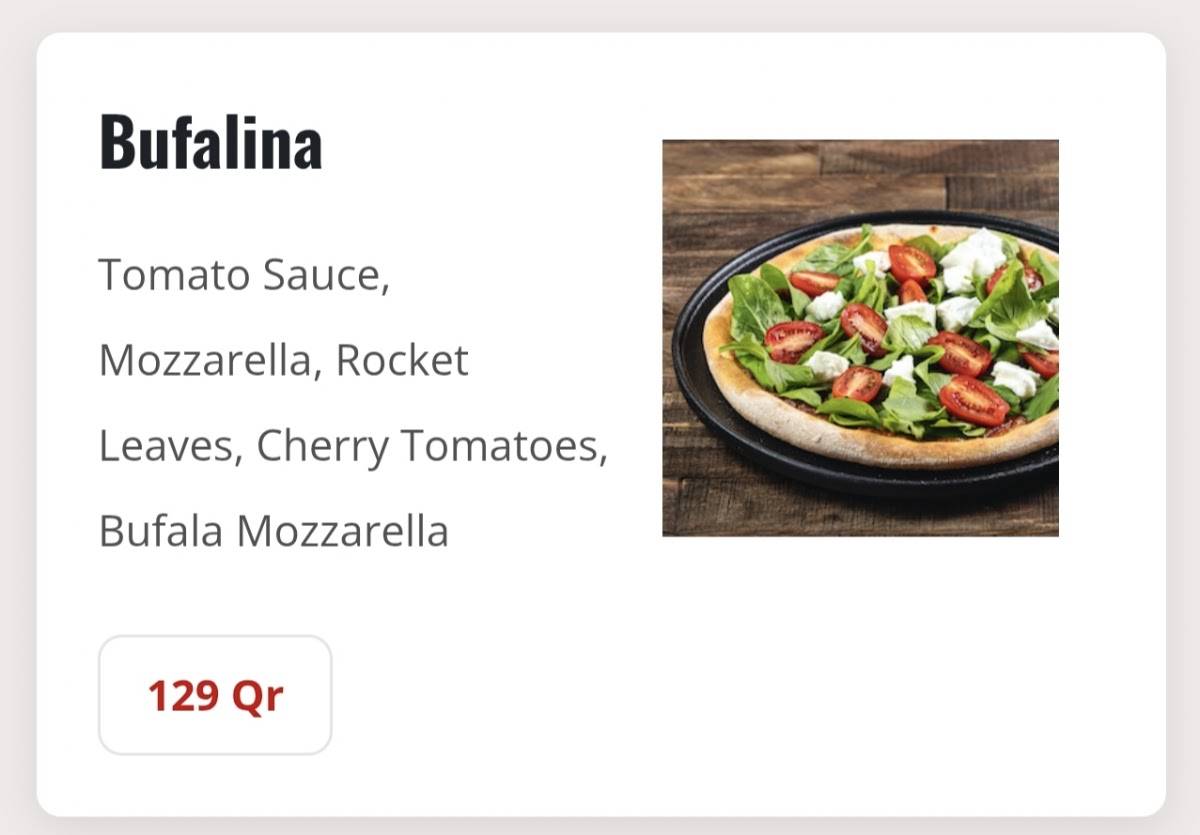 Fabio's - Ristorante Italiano меню