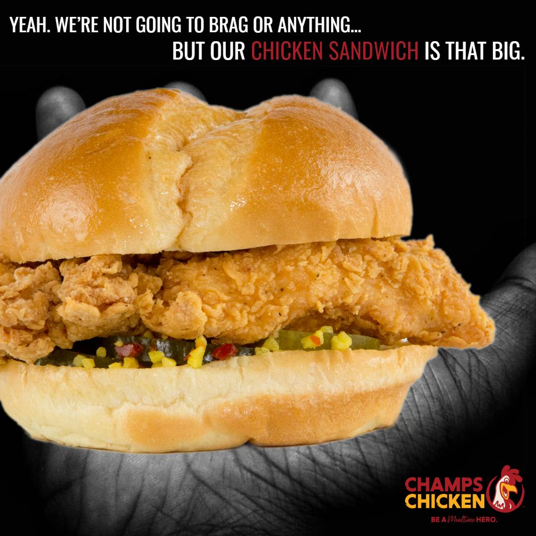 Champs Chicken меню