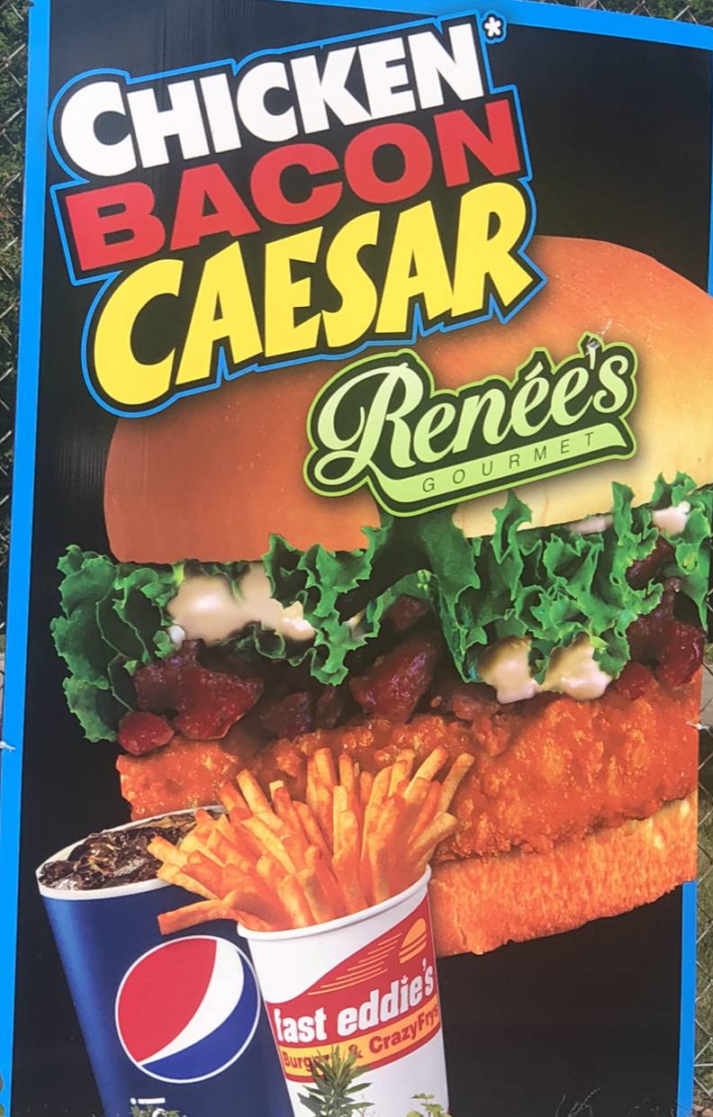 Fast Eddie's меню